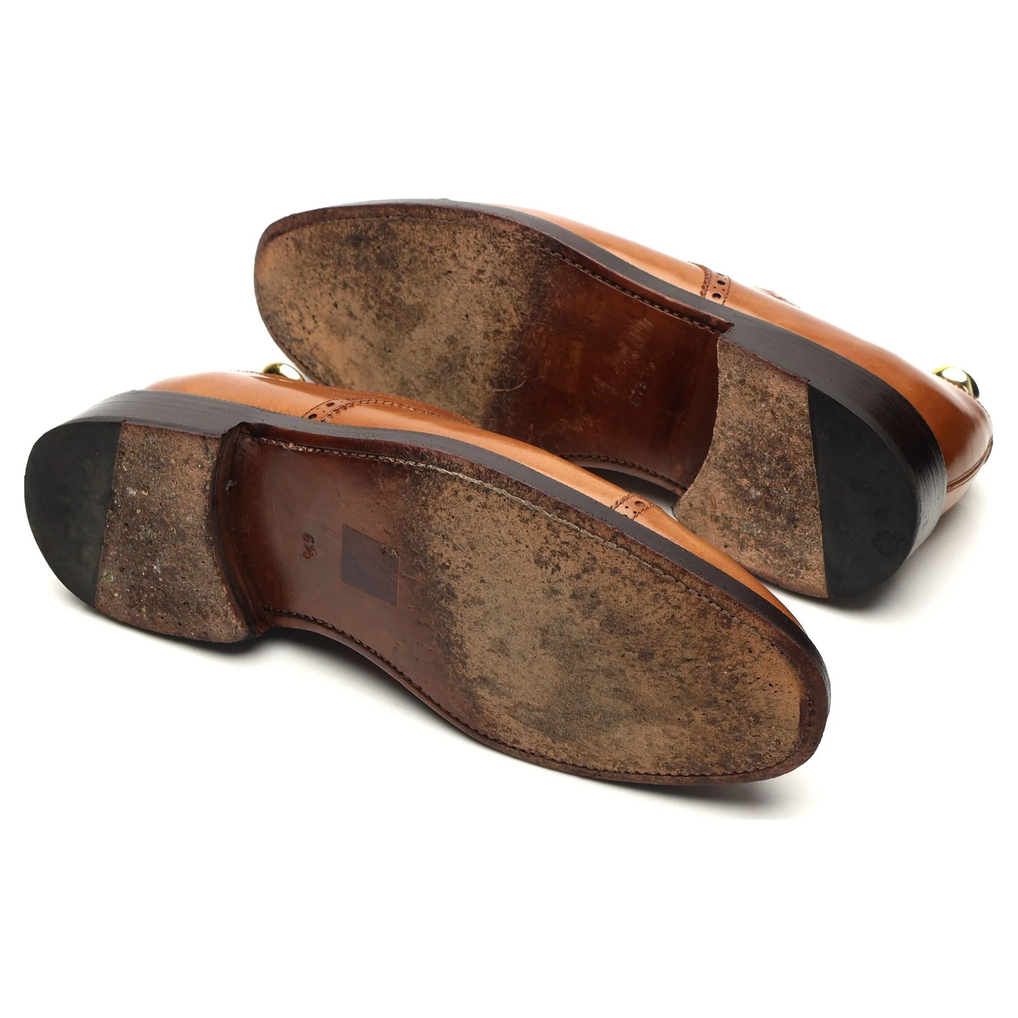 '16558' Brown Leather Derby UK 6.5 - Image 5