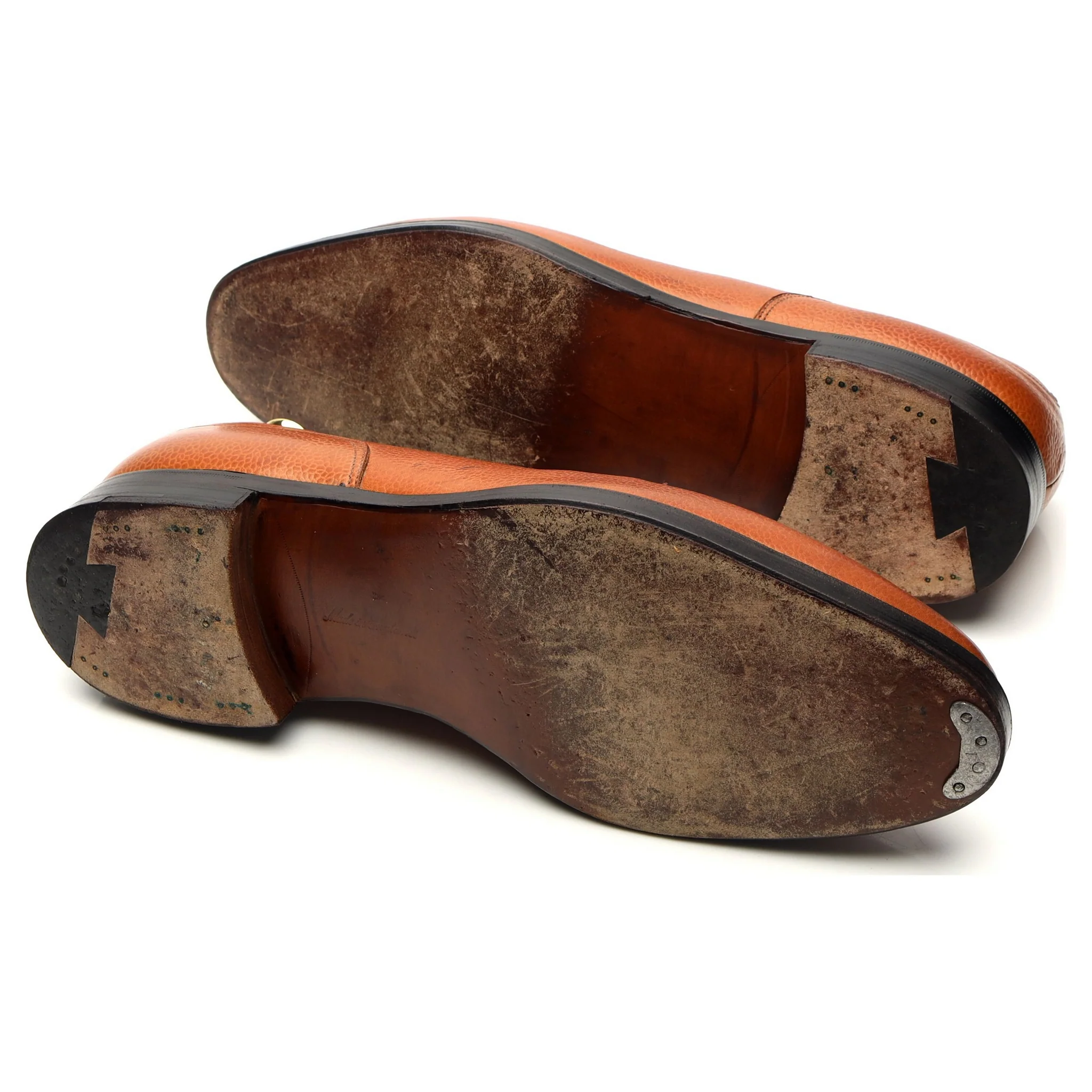 'Dover' Tan Brown Leather Split Toe Derby UK 11.5 D - Image 5