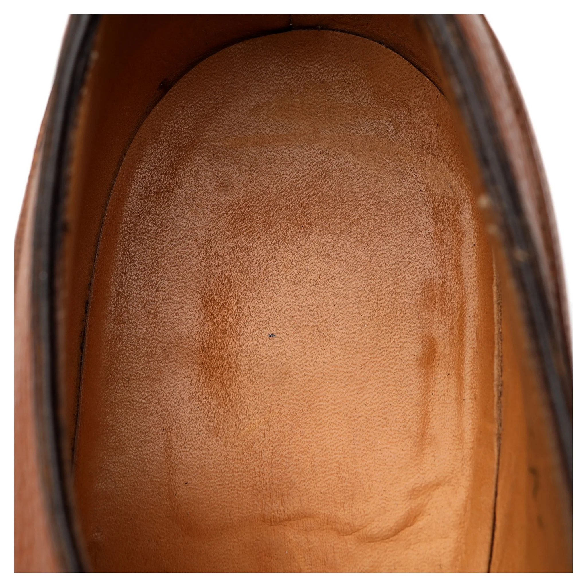 'Dover' Tan Brown Leather Split Toe Derby UK 11.5 D - Image 6