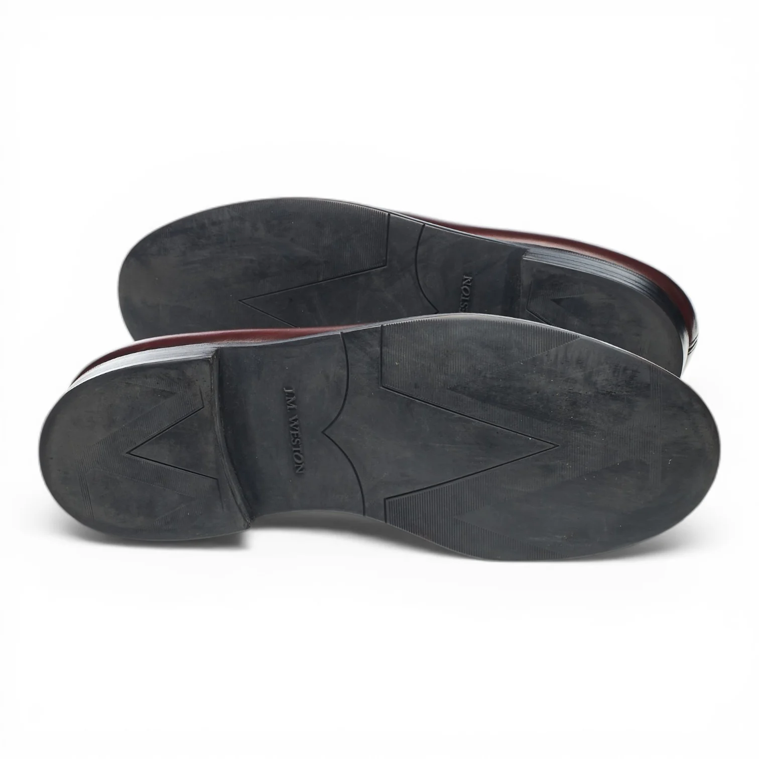 '180 Mocassin' Burgundy Leather Loafers 6.5 D UK 7.5 - Image 5