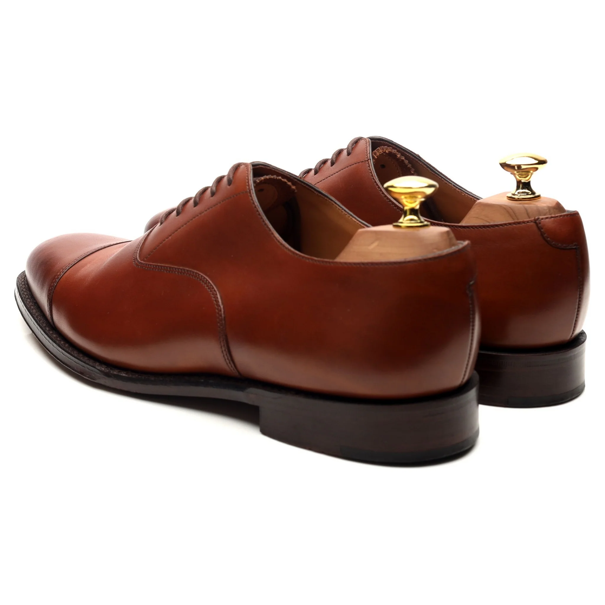 1880 'Aldwych' Brown Leather Oxford UK 8.5 F - Image 3