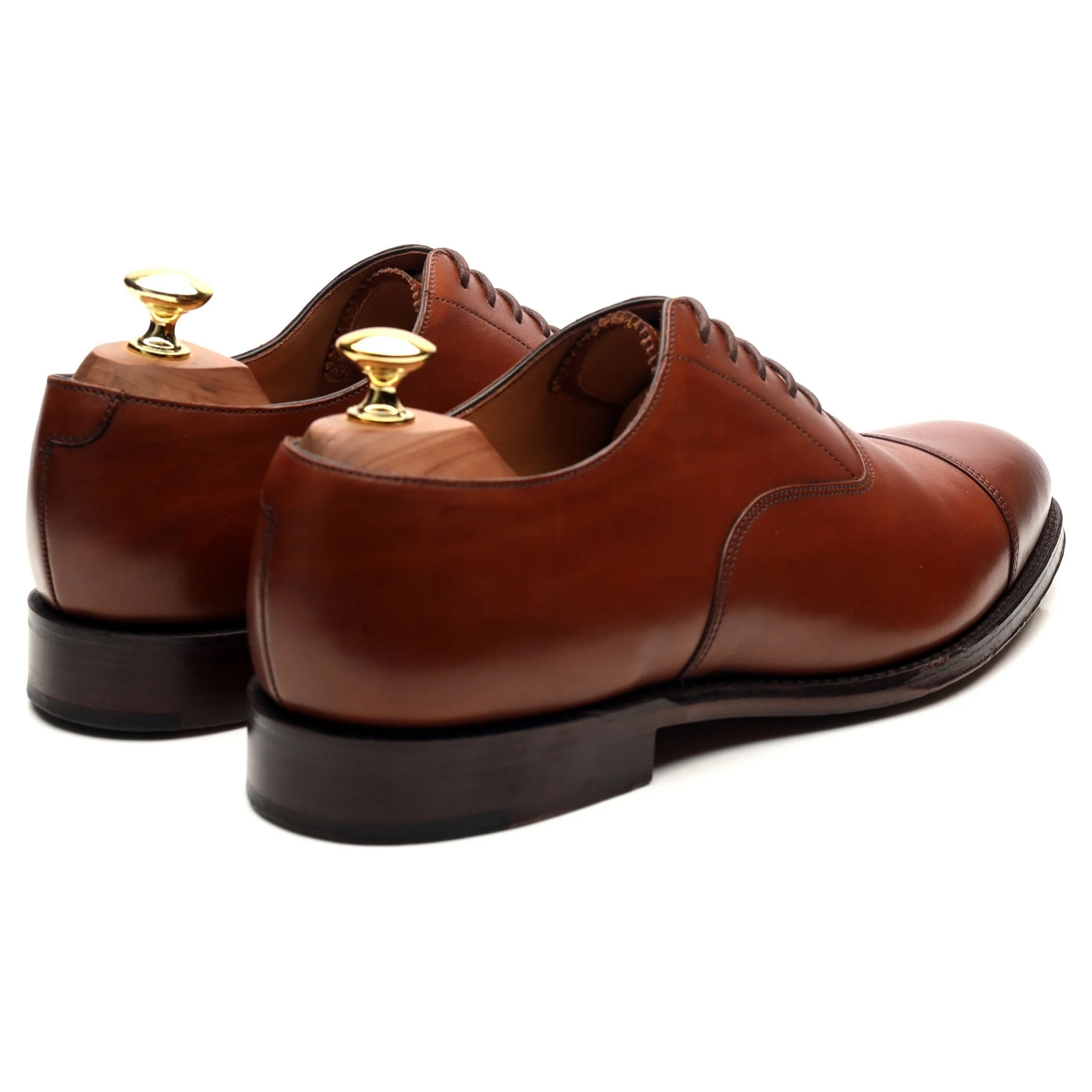 1880 'Aldwych' Brown Leather Oxford UK 8.5 F - Image 5
