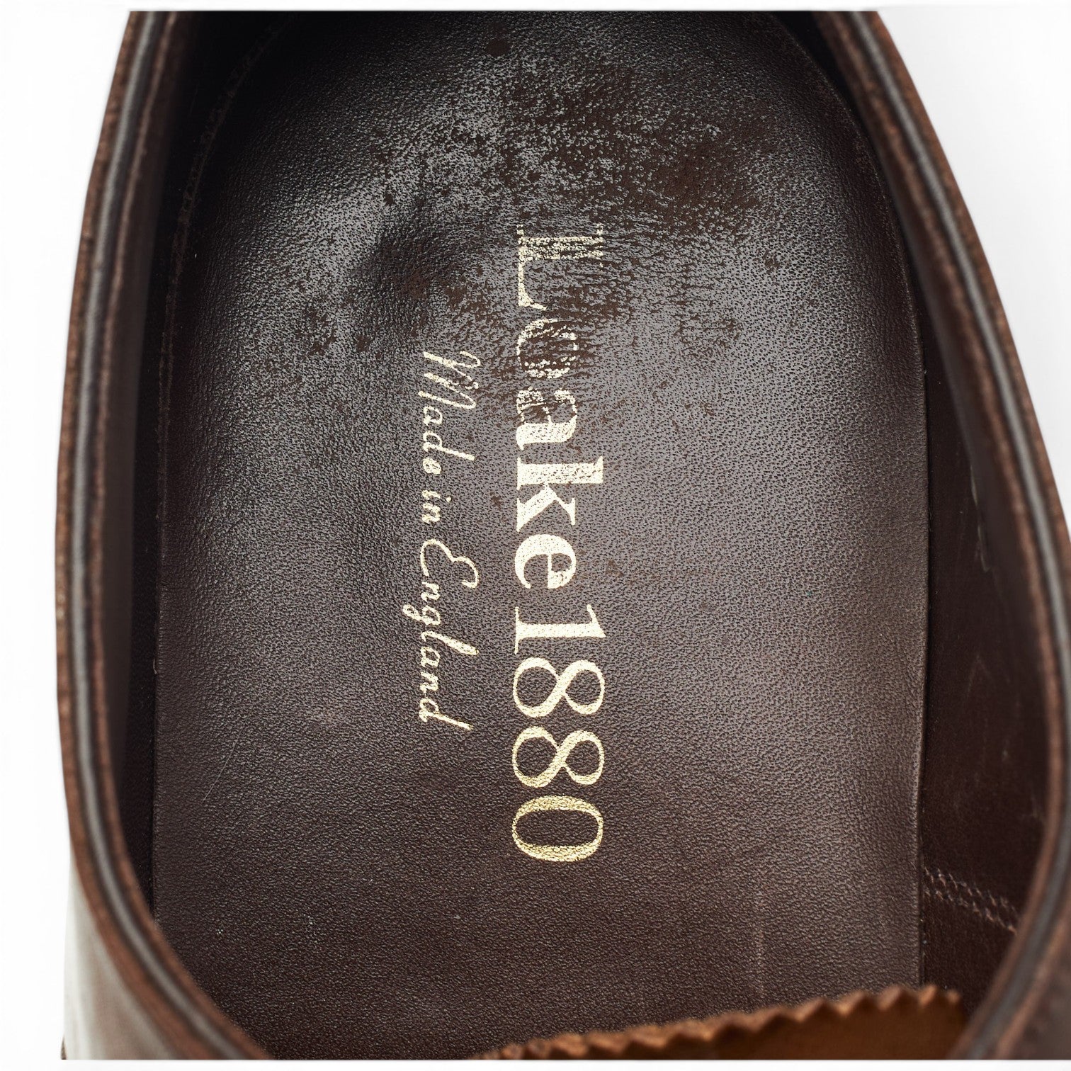 1880 'Aldwych' Dark Brown Leather Oxford UK 9 F - Image 6