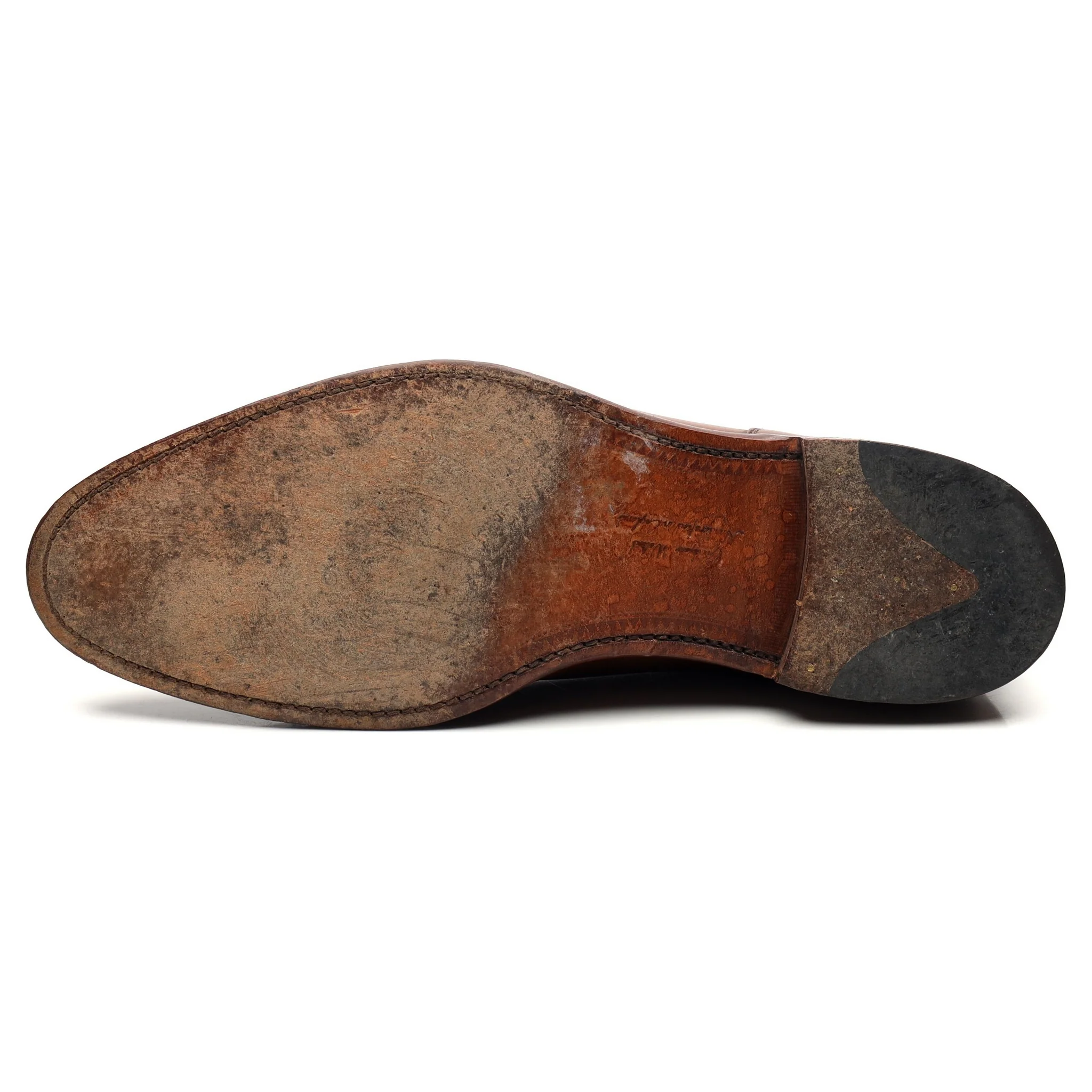 1880 'Churchill' Brown Leather Oxford UK 9 G - Image 10