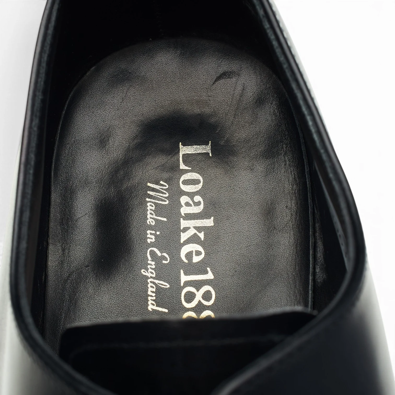 1880 'Cornwall' Black Leather Derby UK 7 E - Image 6