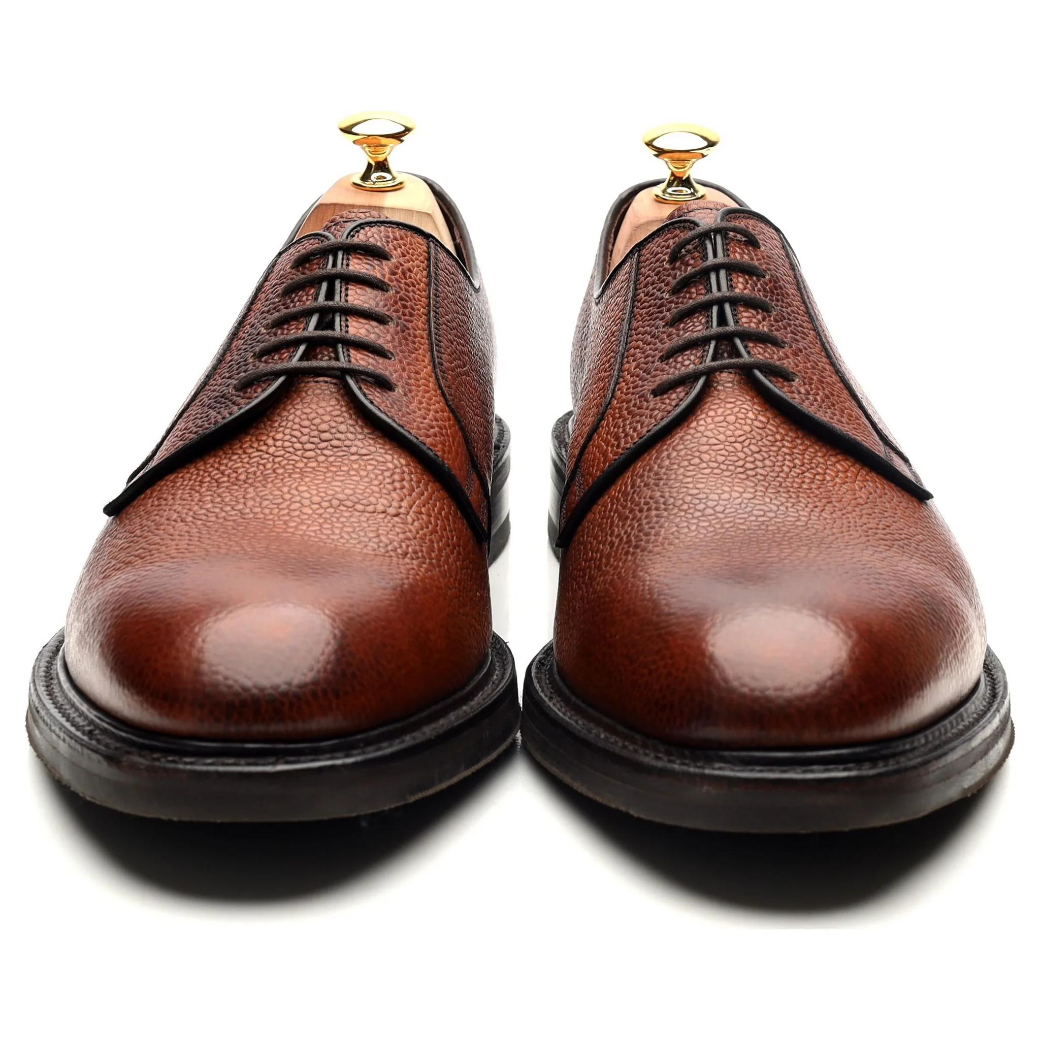 1880 Country 'Leyburn' Brown Leather Derby UK 11 F - Image 8