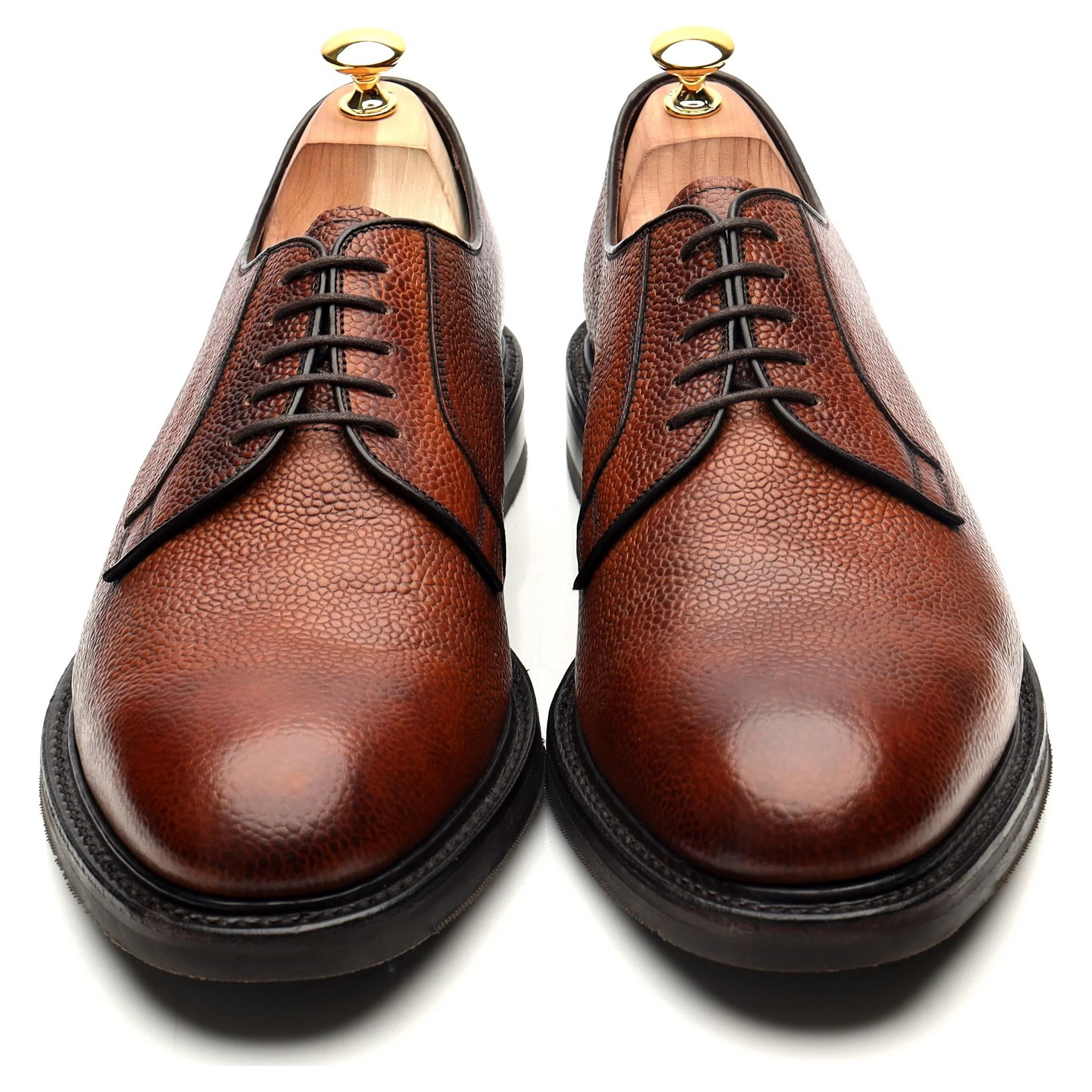 1880 Country 'Leyburn' Brown Leather Derby UK 11 F - Image 9