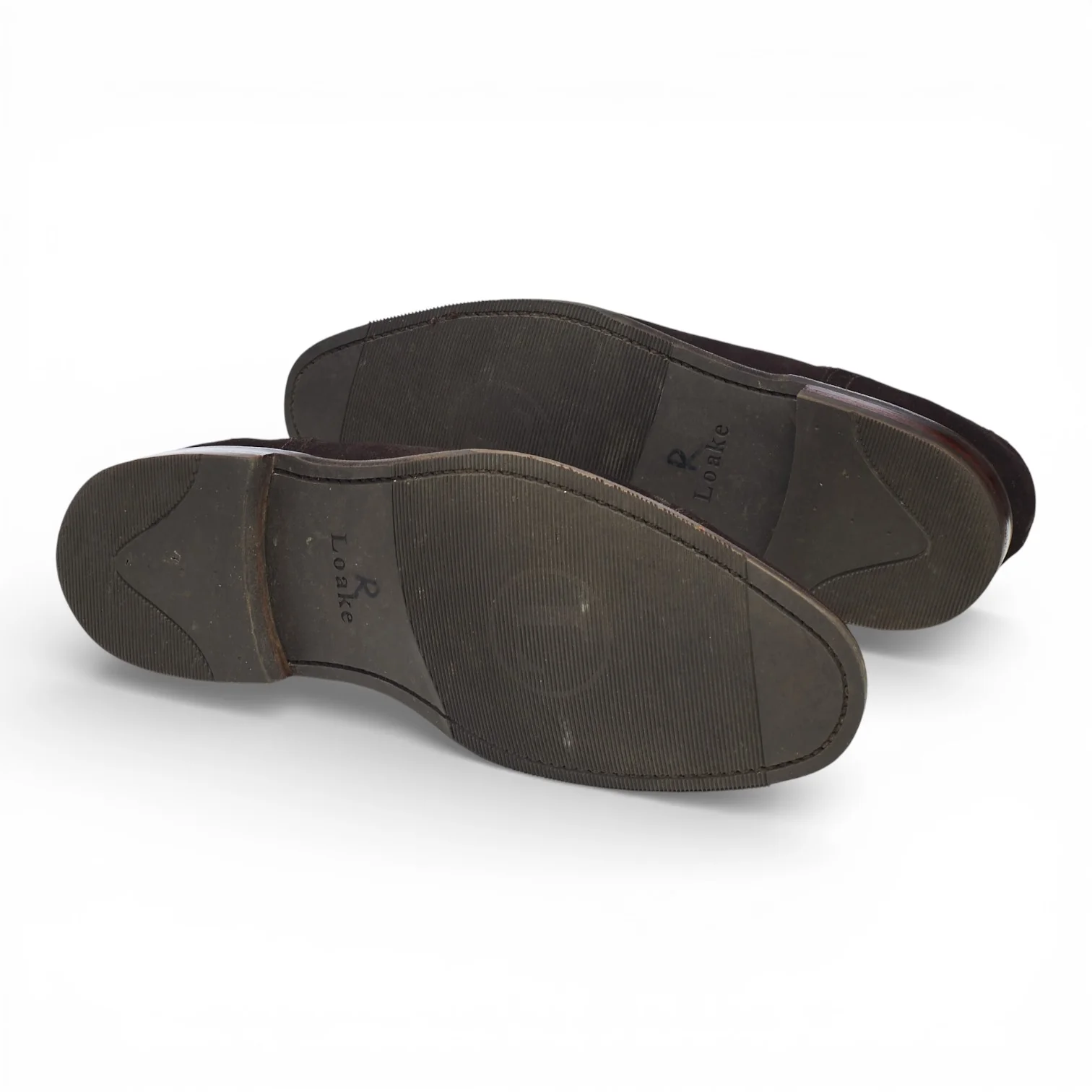 1880 'Fleet' Dark Brown Suede Oxford UK 8 F SUBS - Image 6