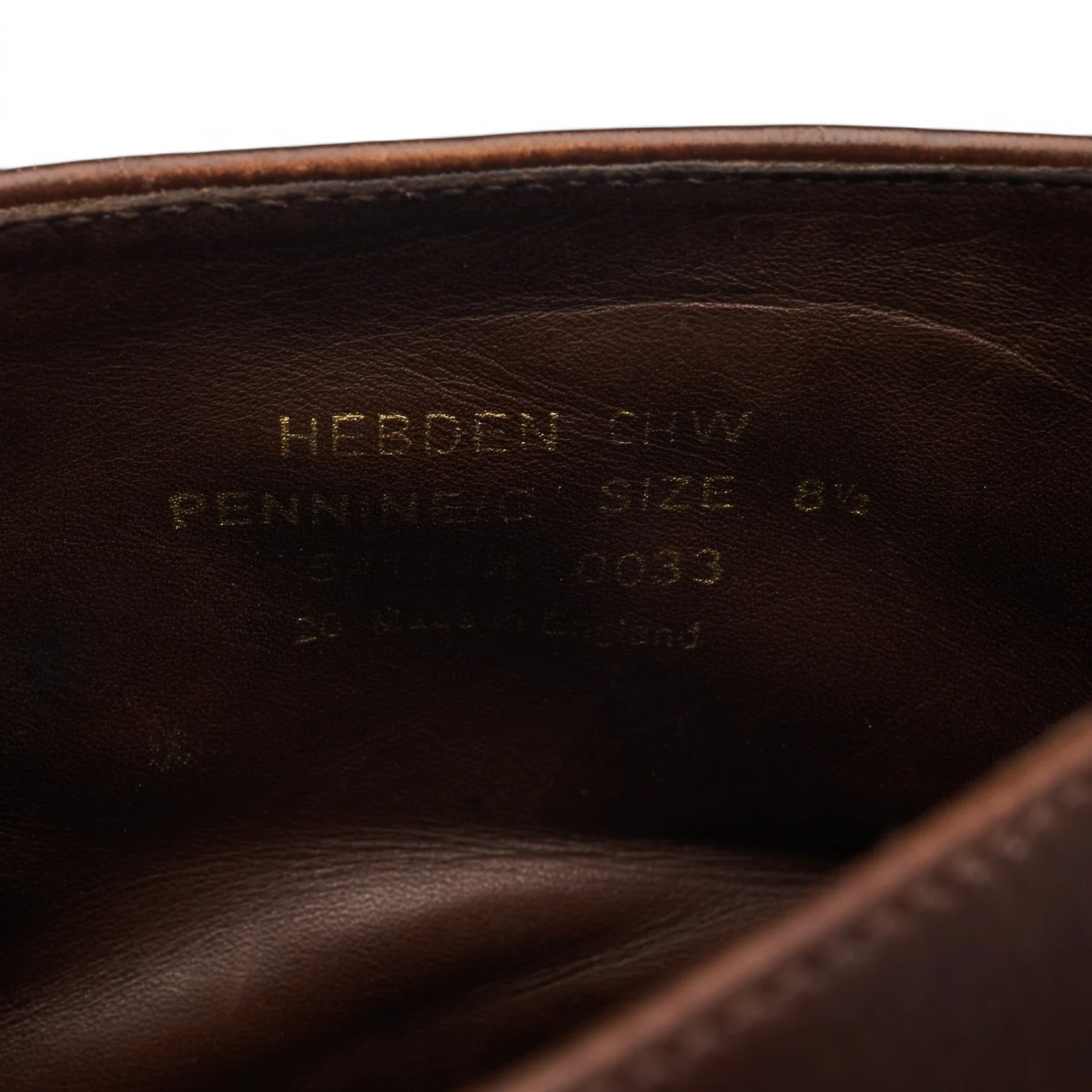 1880 'Hebden' Brown Leather Derby Boots UK 8.5 G - Image 7