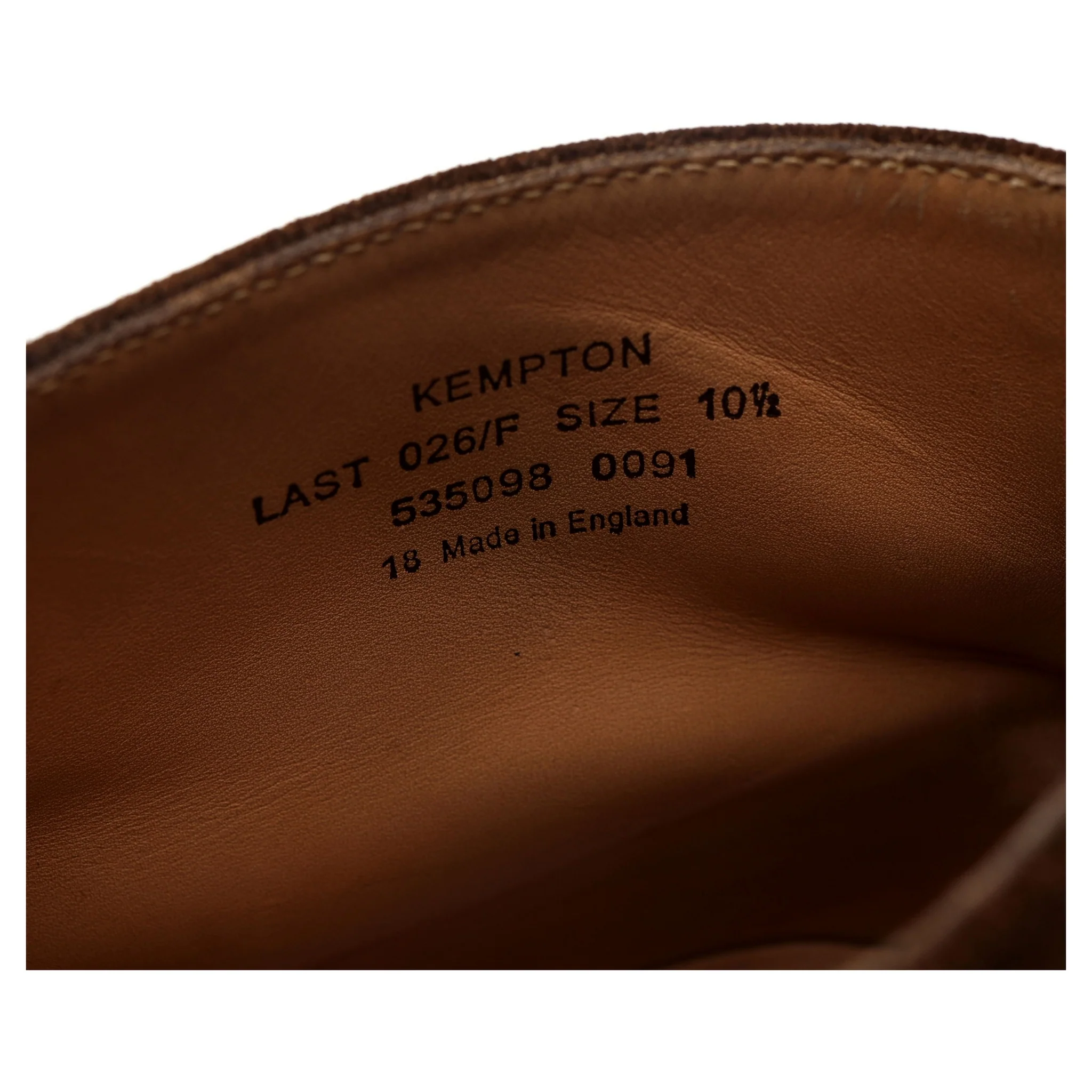 1880 'Kempton' Brown Suede Chukka Boots UK 10.5 F - Image 13