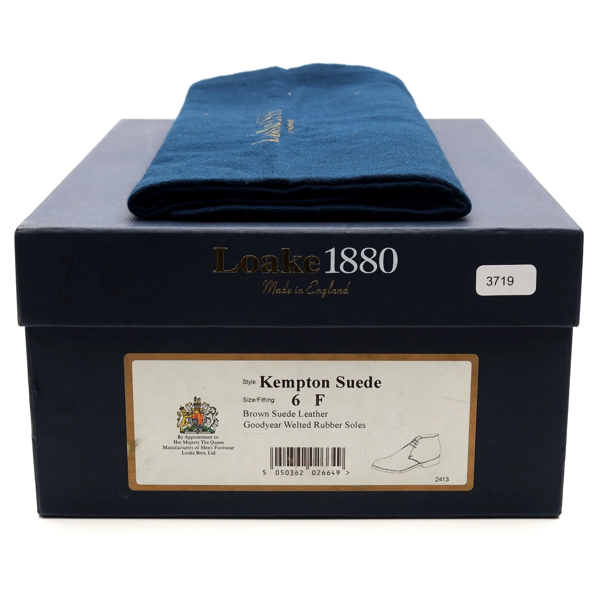 1880 'Kempton' Brown Suede Chukka Boots UK 6 F - Image 13