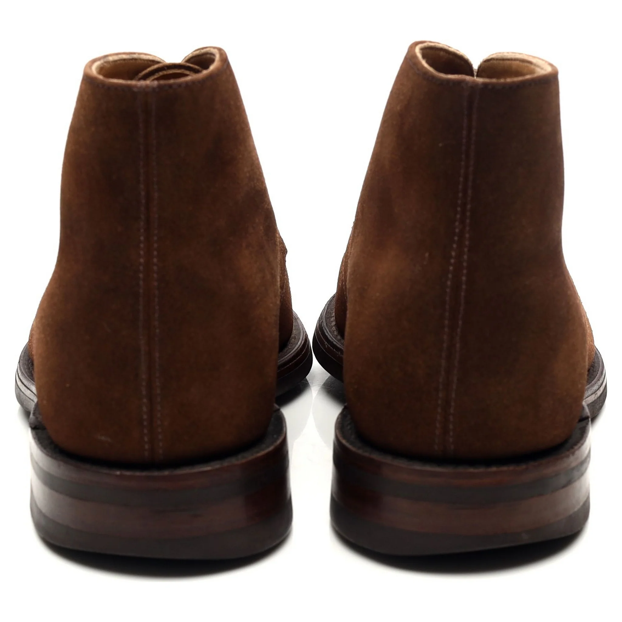 1880 'Kempton' Brown Suede Chukka Boots UK 6 F - Image 4