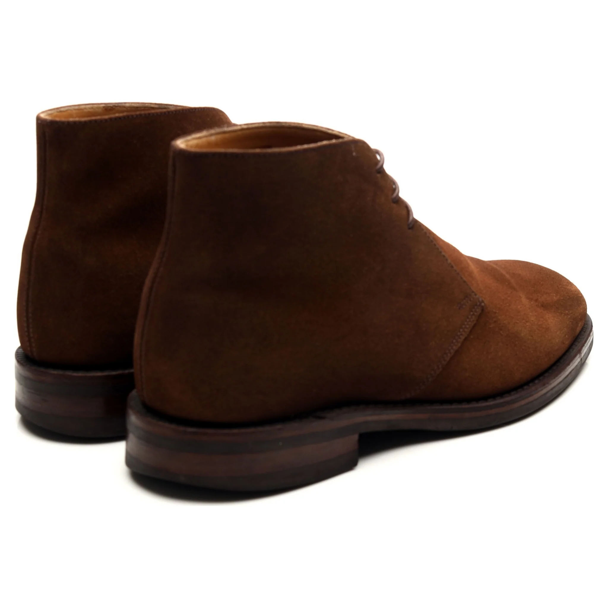 1880 'Kempton' Brown Suede Chukka Boots UK 6 F - Image 5