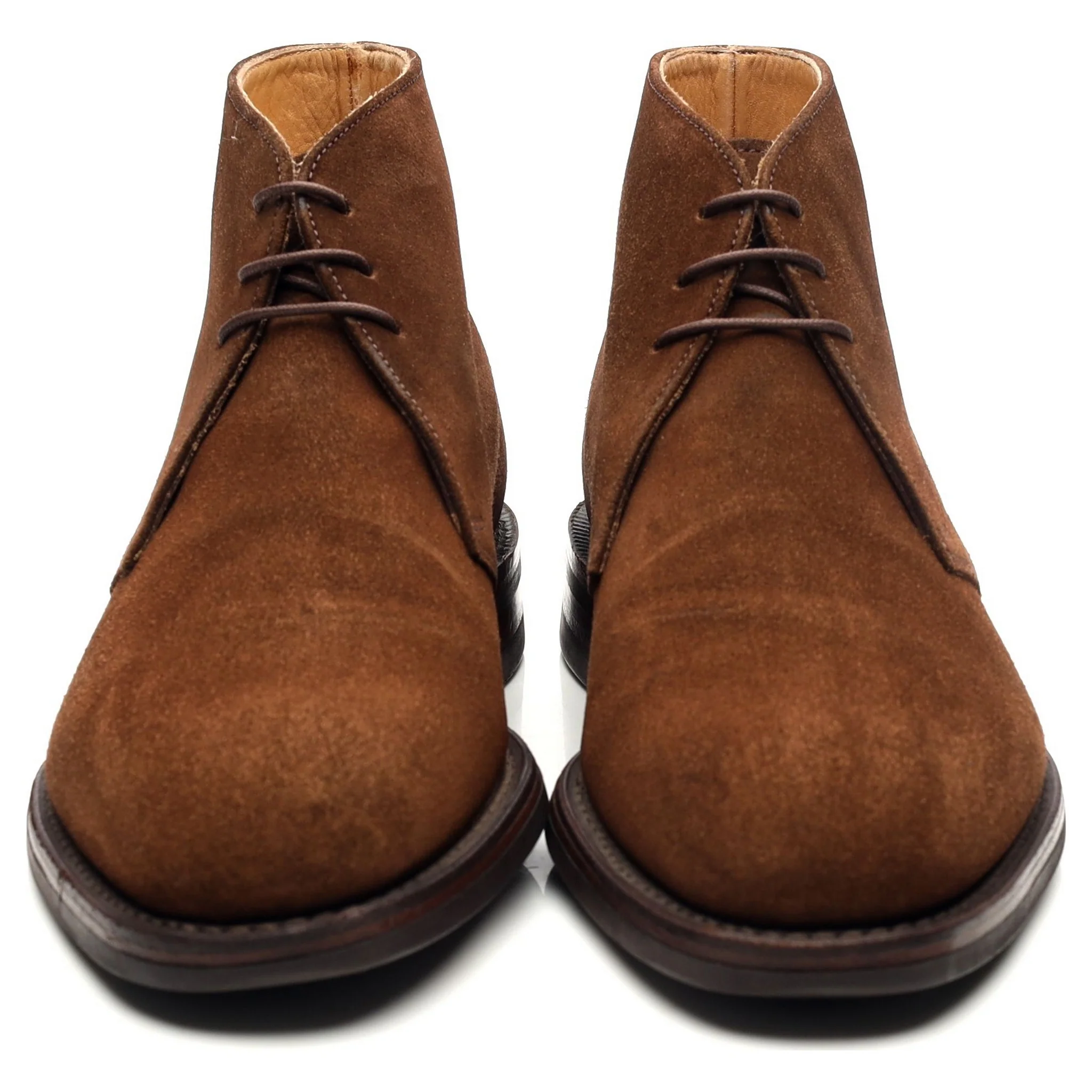 1880 'Kempton' Brown Suede Chukka Boots UK 6 F - Image 8