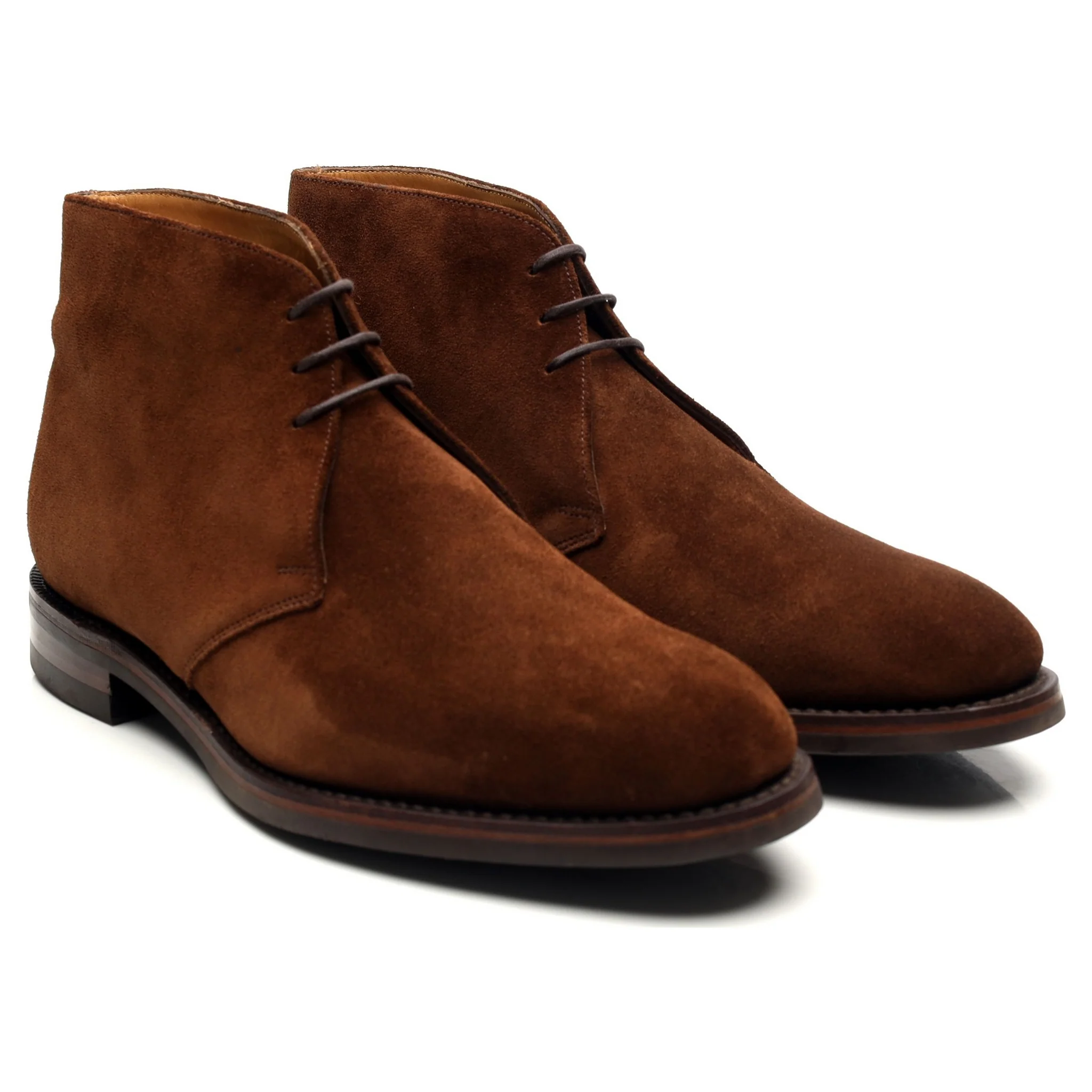 1880 'Kempton' Brown Suede Chukka Boots UK 8.5 F - Image 7