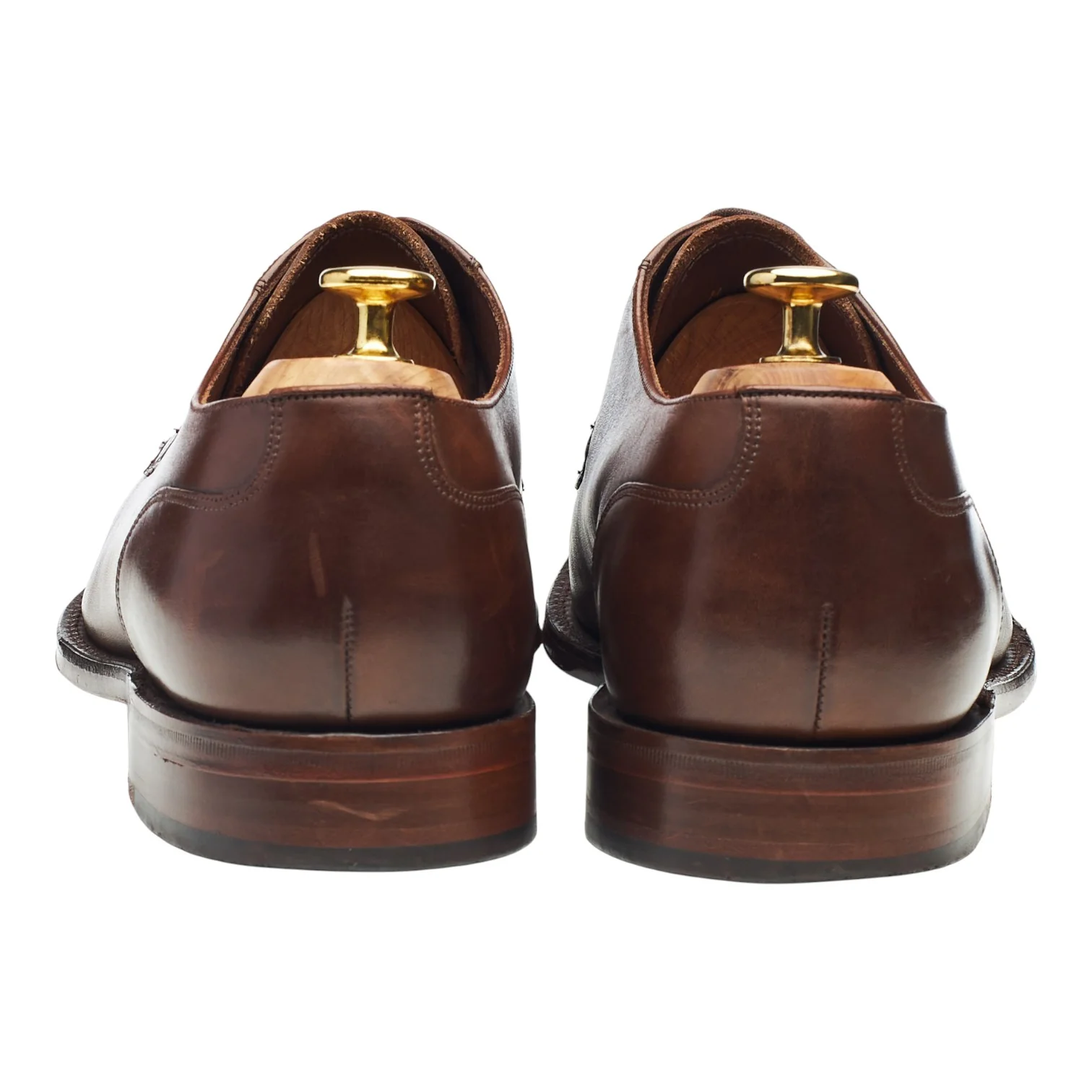 1880 Legacy 'Avon' Dark Brown Leather Split Toe Derby UK 9.5 F - Image 4