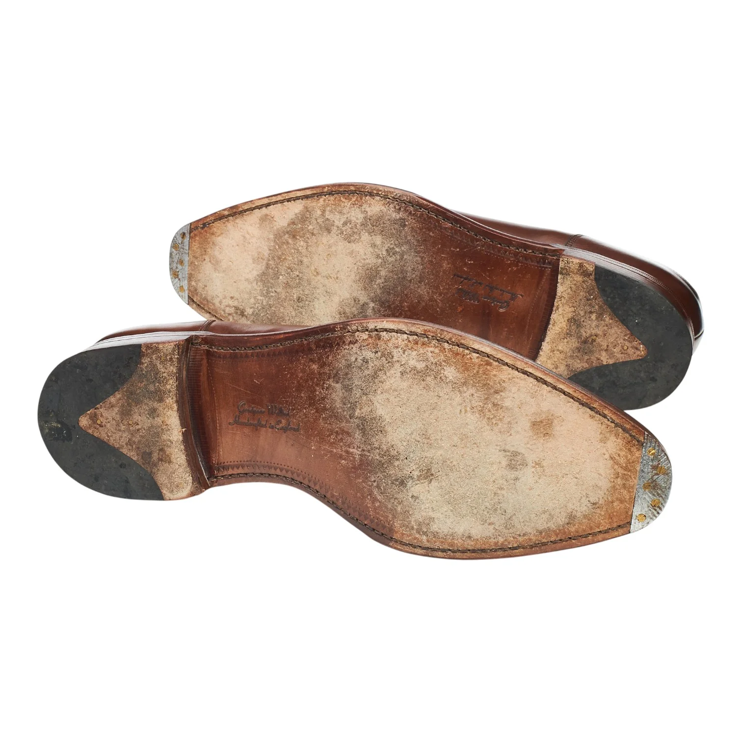 1880 Legacy 'Avon' Dark Brown Leather Split Toe Derby UK 9.5 F - Image 6