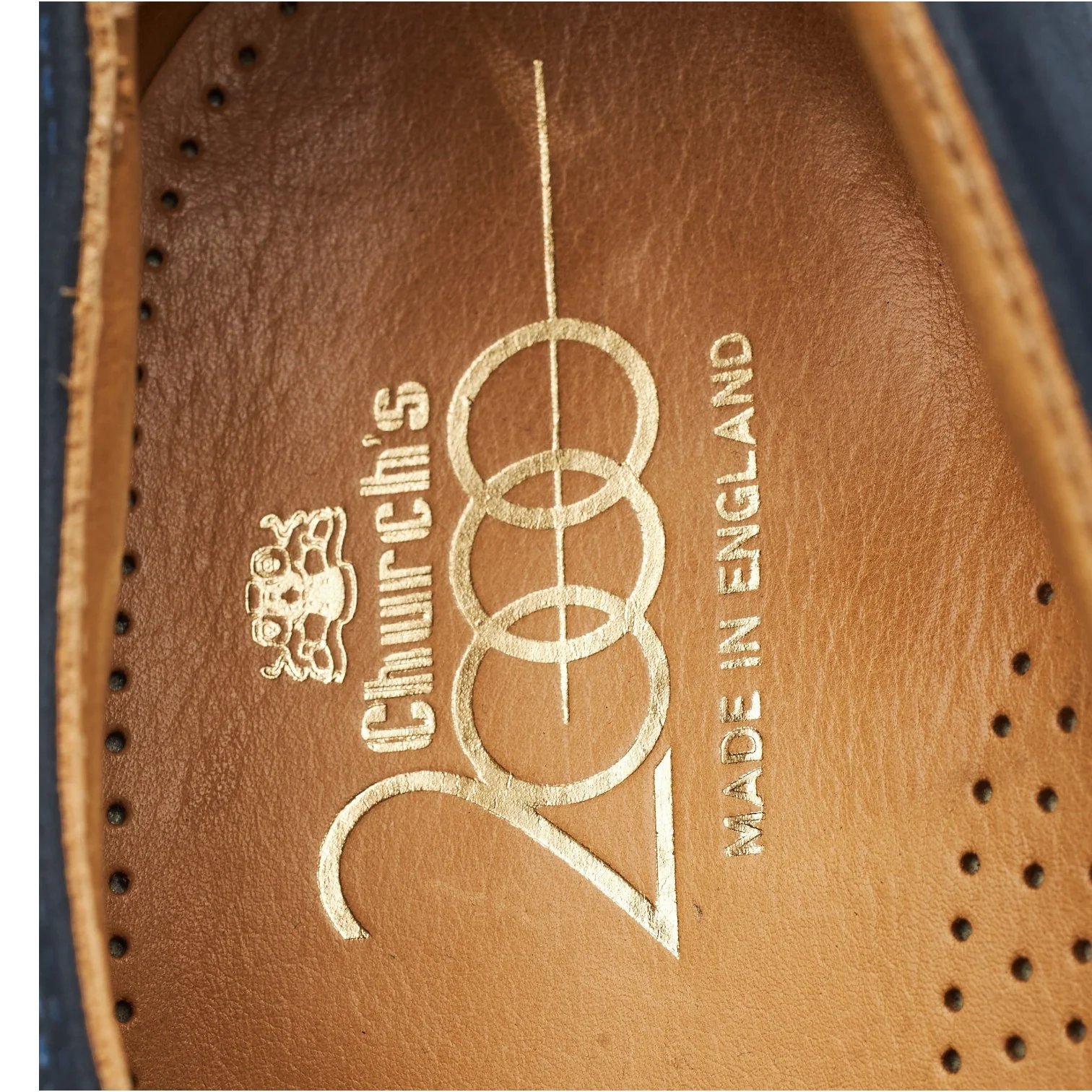 2000 Navy Blue Nubuck Leather Monk Strap UK 8 F - Image 6