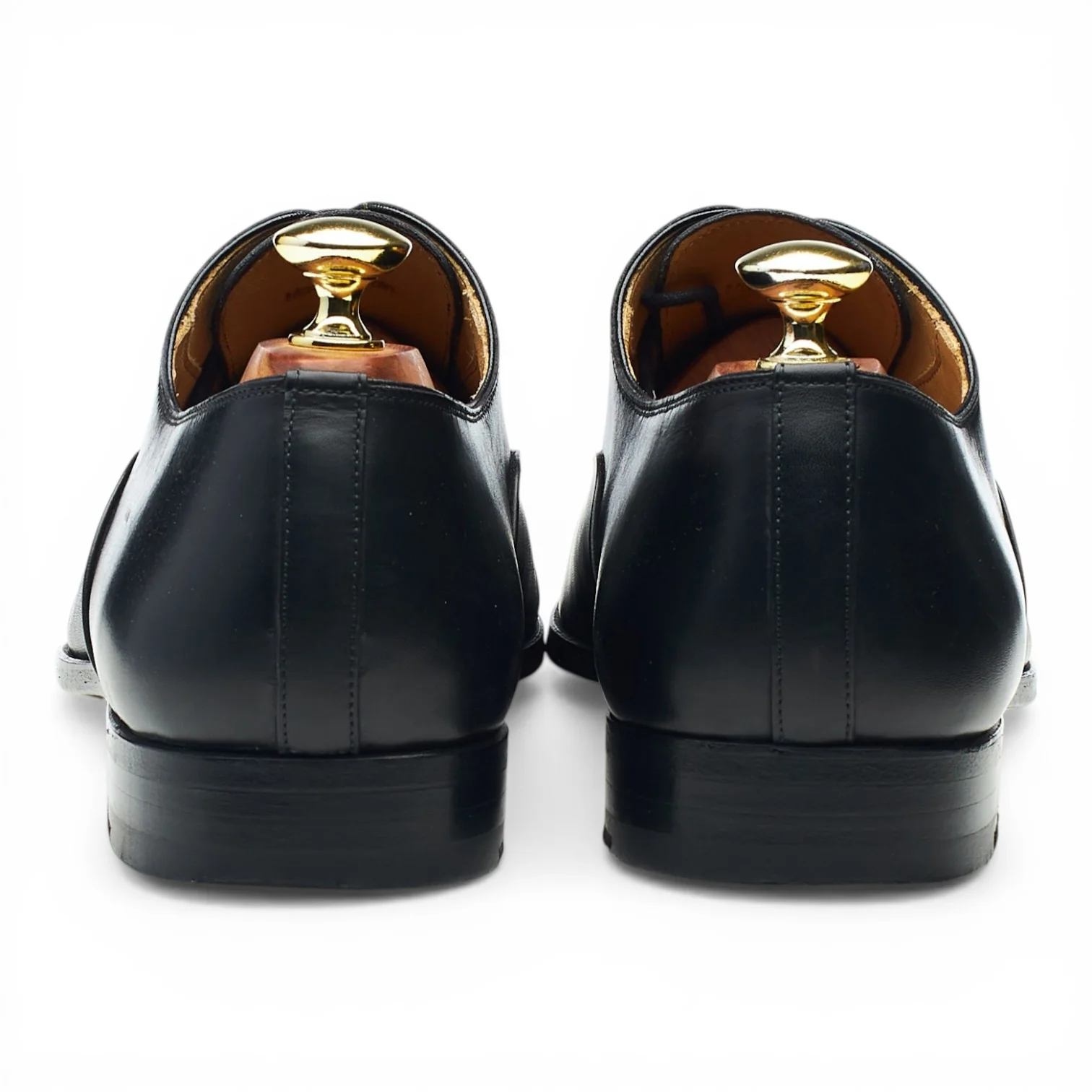 '23807' Black Leather Oxford UK 6 EU 40 - Image 4