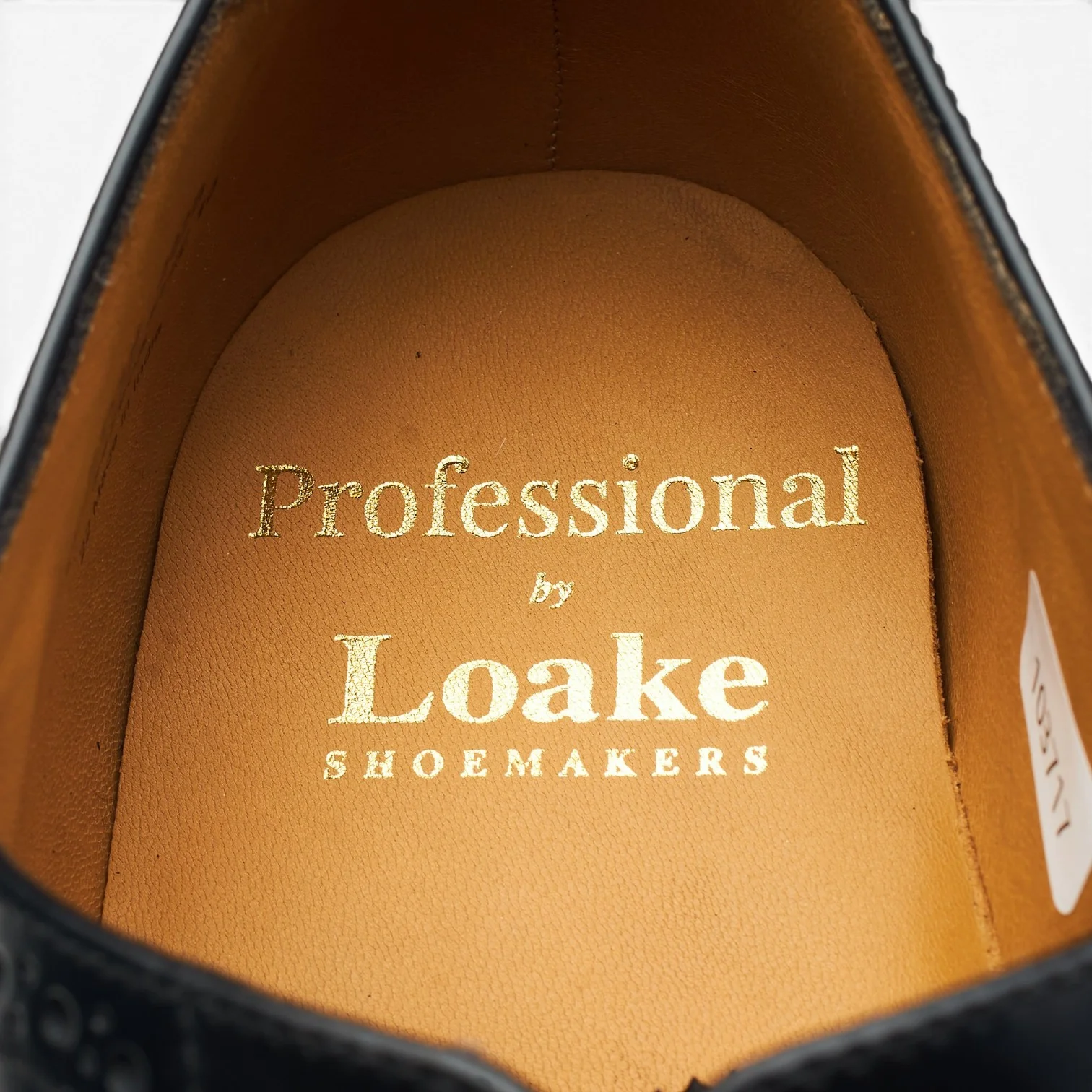'262' Black Leather Oxford Brogues UK 10 F - Image 6