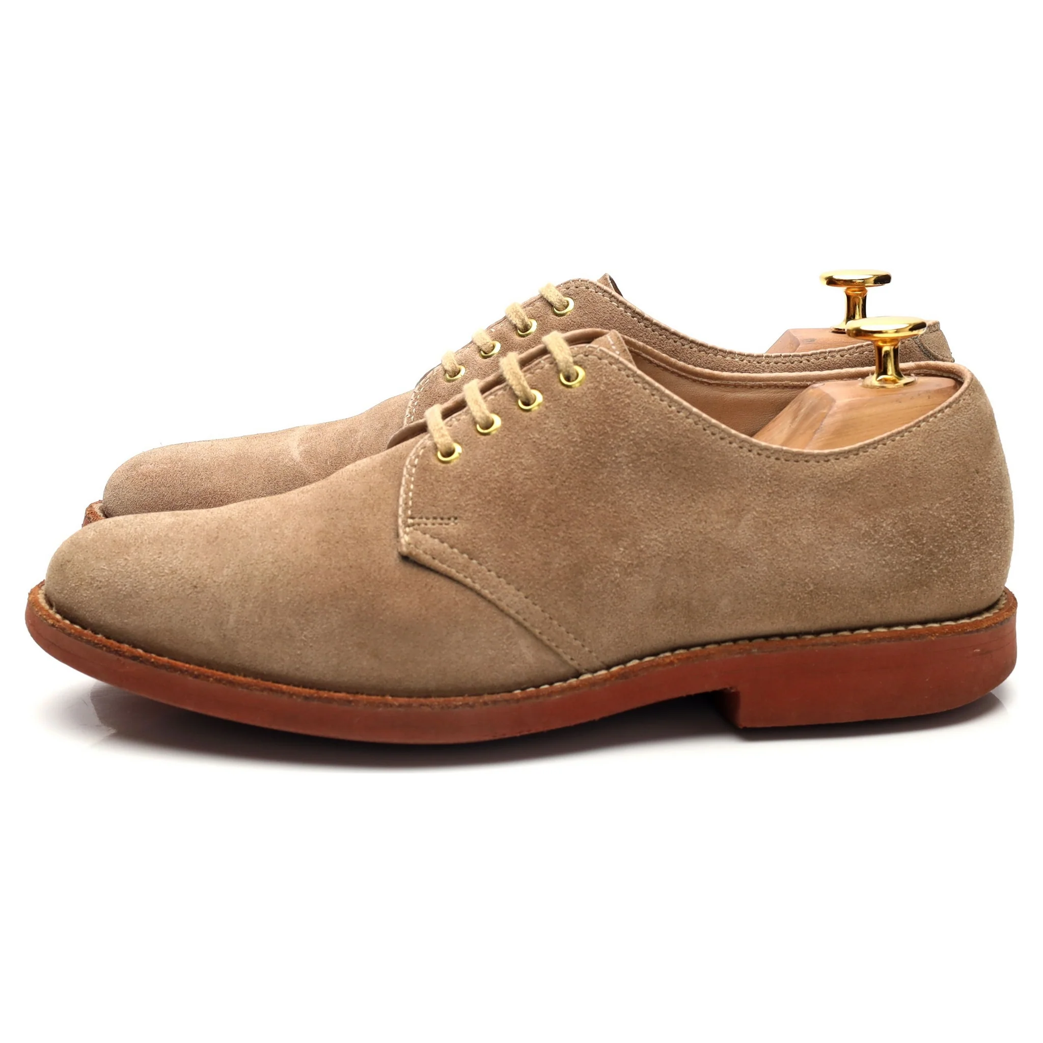 '2632' Sand Suede Derby UK 5.5 US 6 D - Image 3