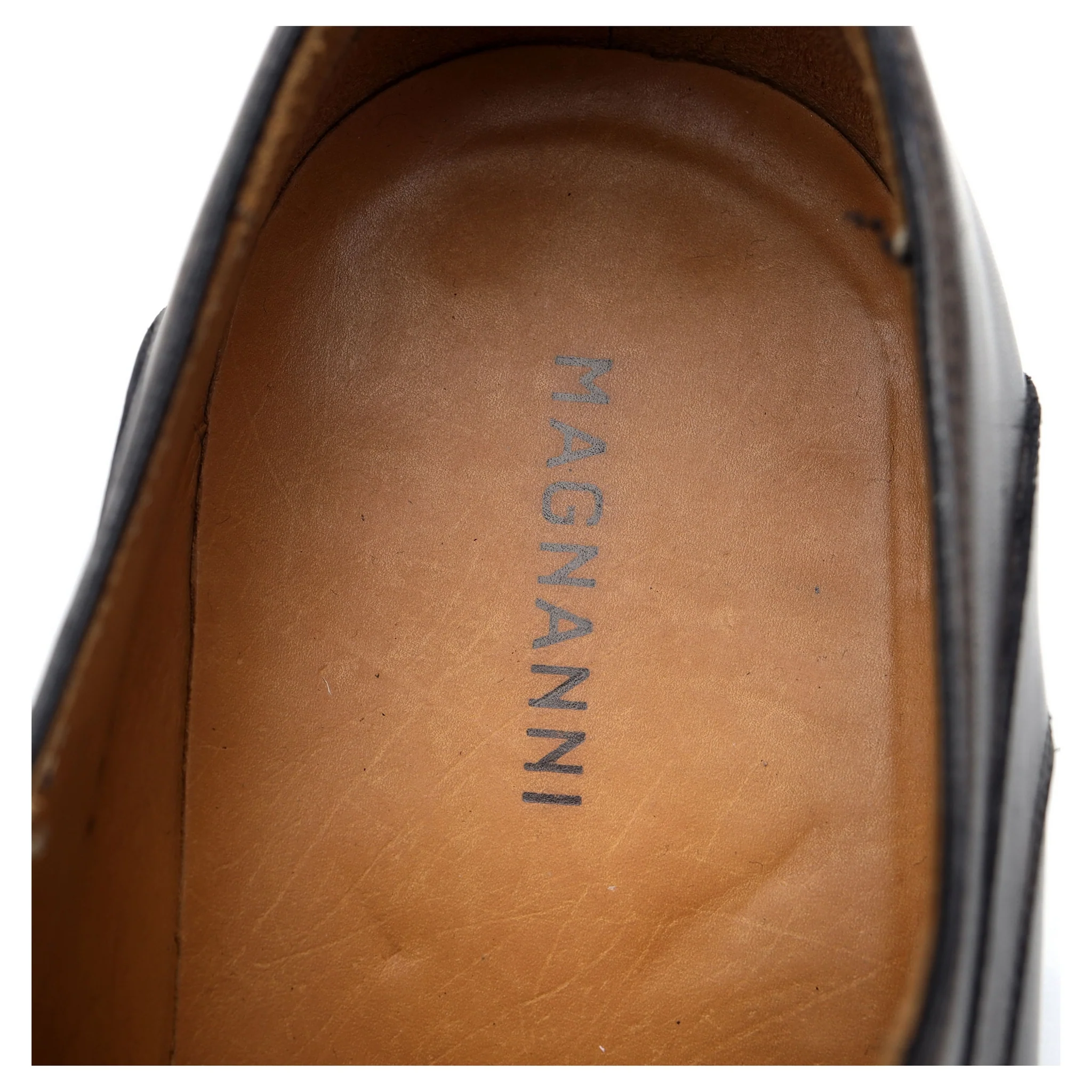 Grey Leather Oxford UK 6 EU 40 - Image 12