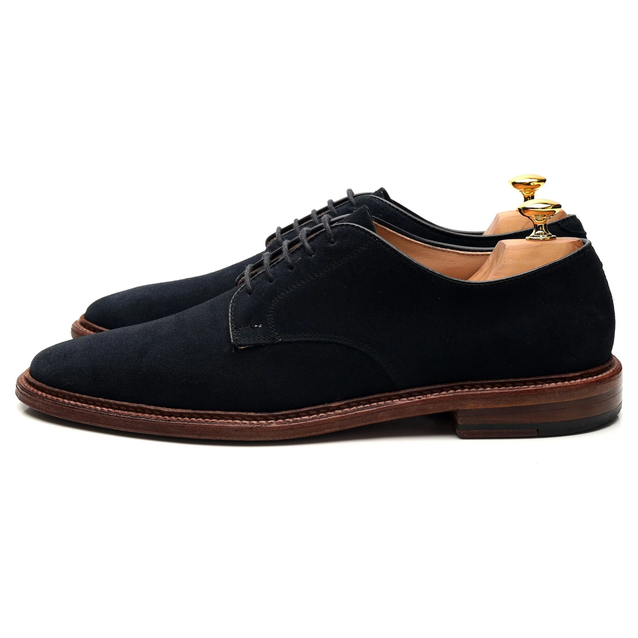 '29331F' Navy Blue Suede Derby UK 10.5 US 11.5 D - Image 3