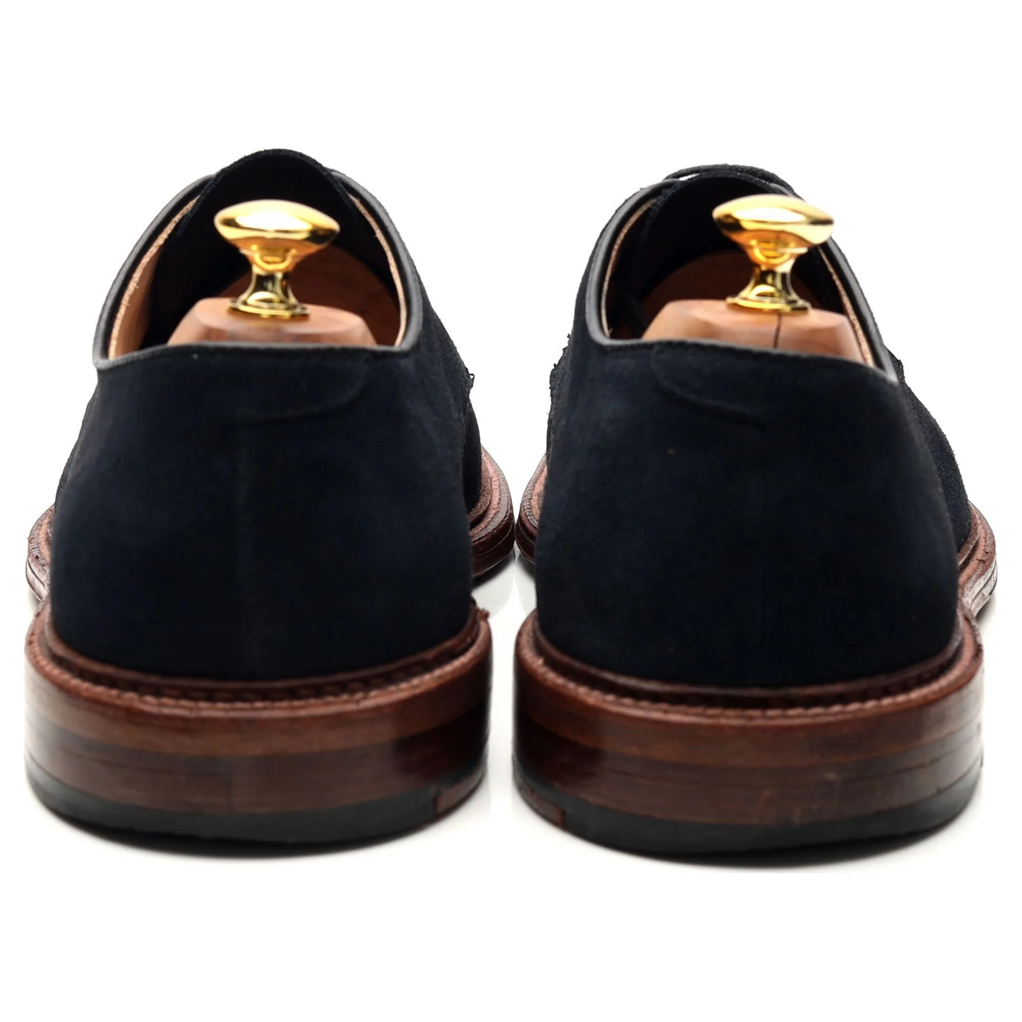 '29331F' Navy Blue Suede Derby UK 10.5 US 11.5 D - Image 4