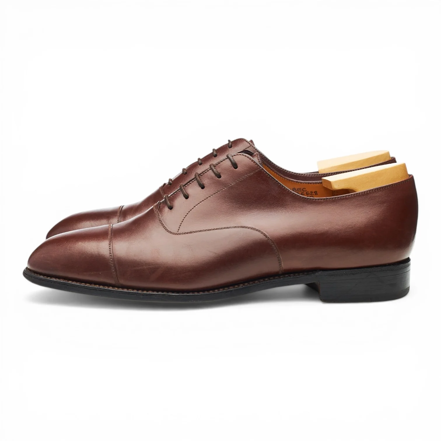 '300' Brown Leather Oxford 8.5 D UK 9 - Image 3