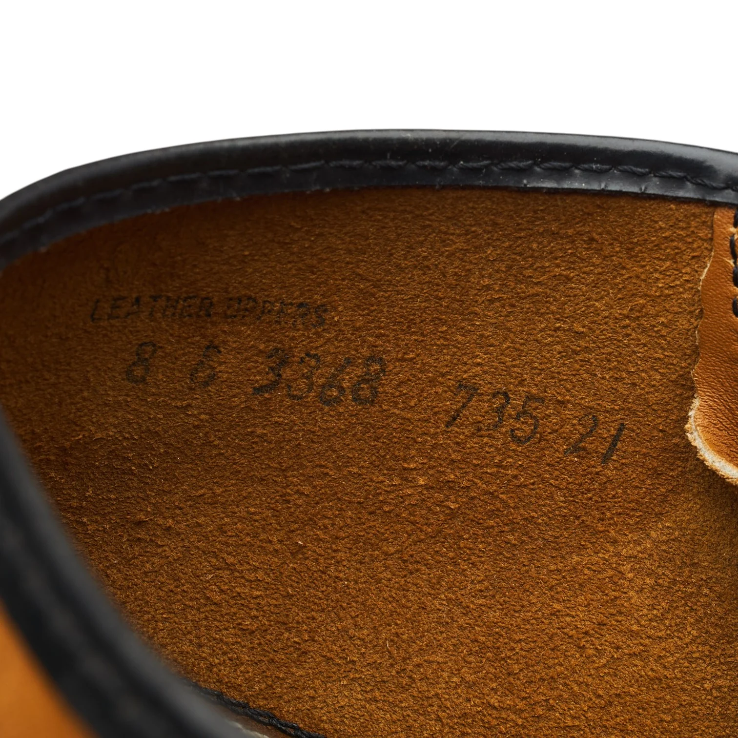 '3368' Tan Brown Leather Steel Toe Boots UK 7 US 8 E - Image 7