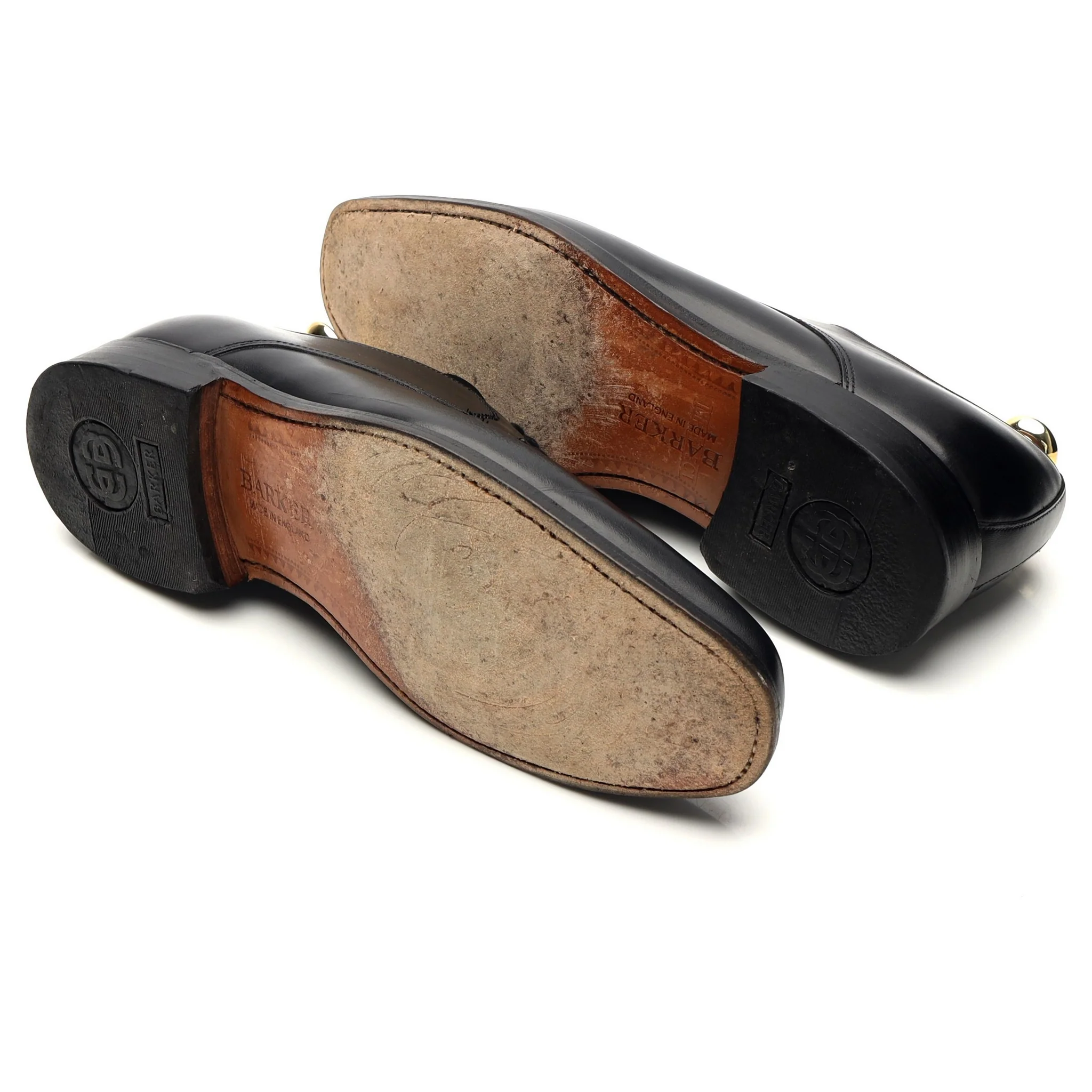 'Eton' Black Leather Derby UK 7 G - Image 6