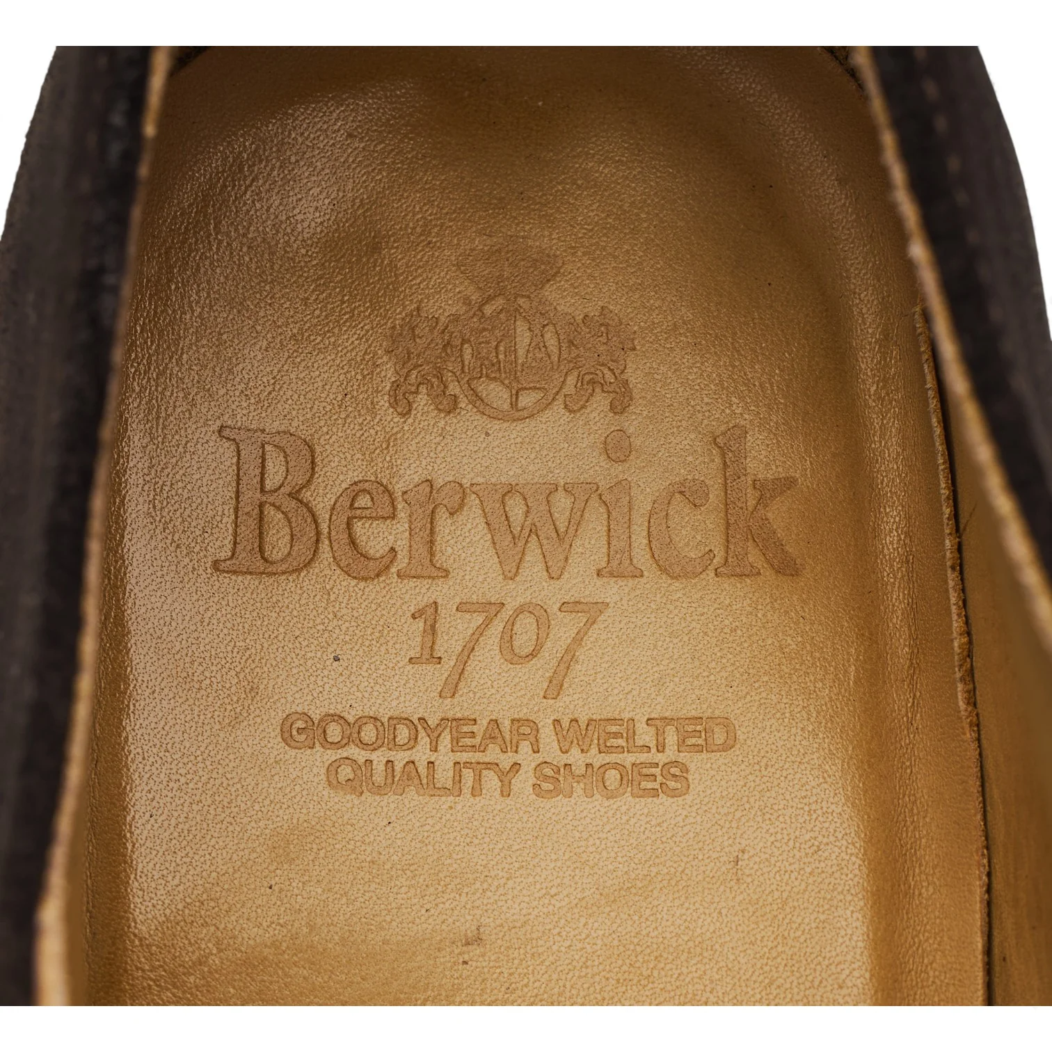 '3637' Dark Brown Suede Double Monk Strap UK 8 - Image 6