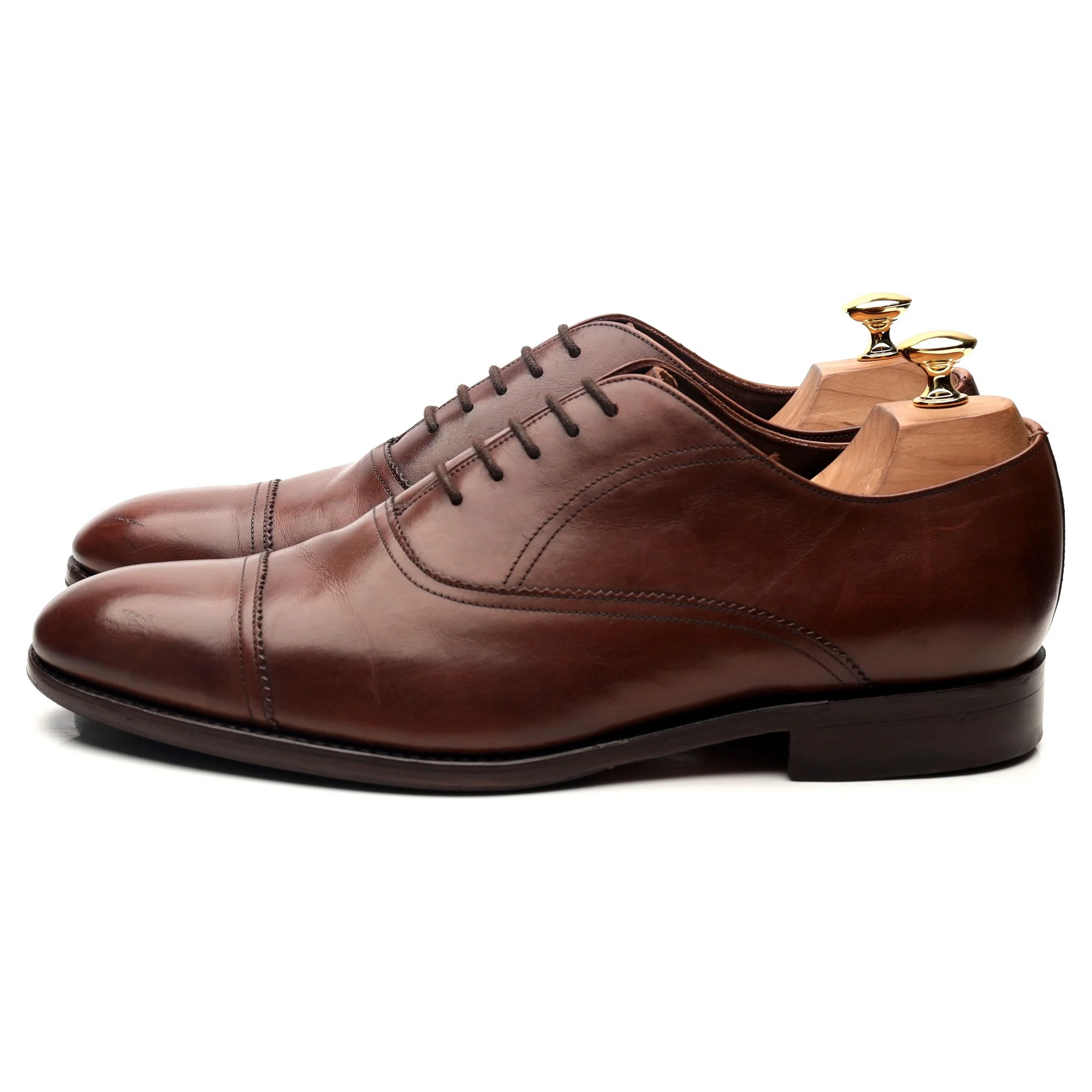 '3680MU01' Brown Leather Oxford UK 10 G - Image 2