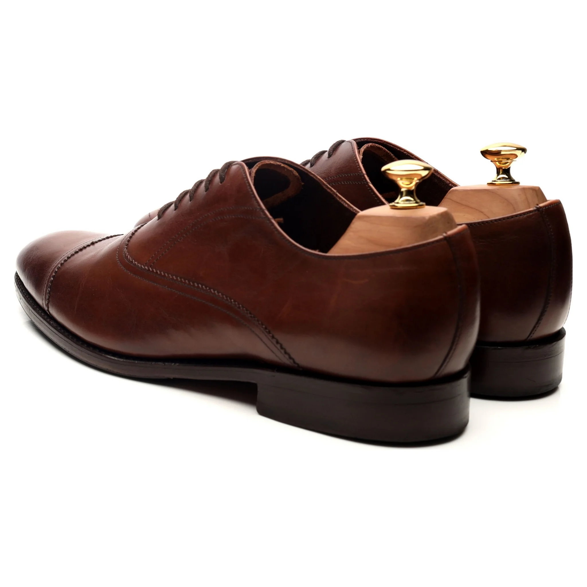 '3680MU01' Brown Leather Oxford UK 10 G - Image 3