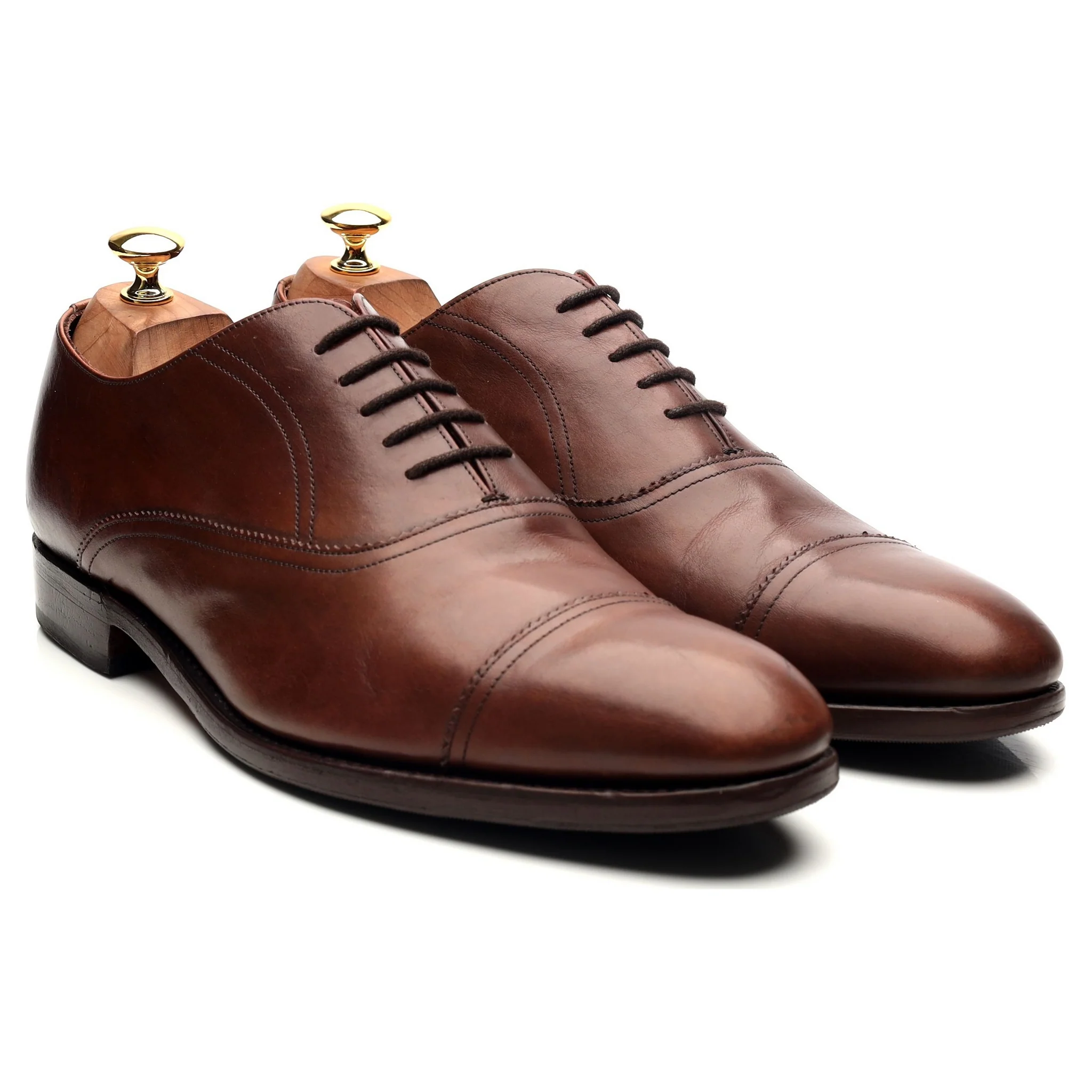 '3680MU01' Brown Leather Oxford UK 10 G - Image 7