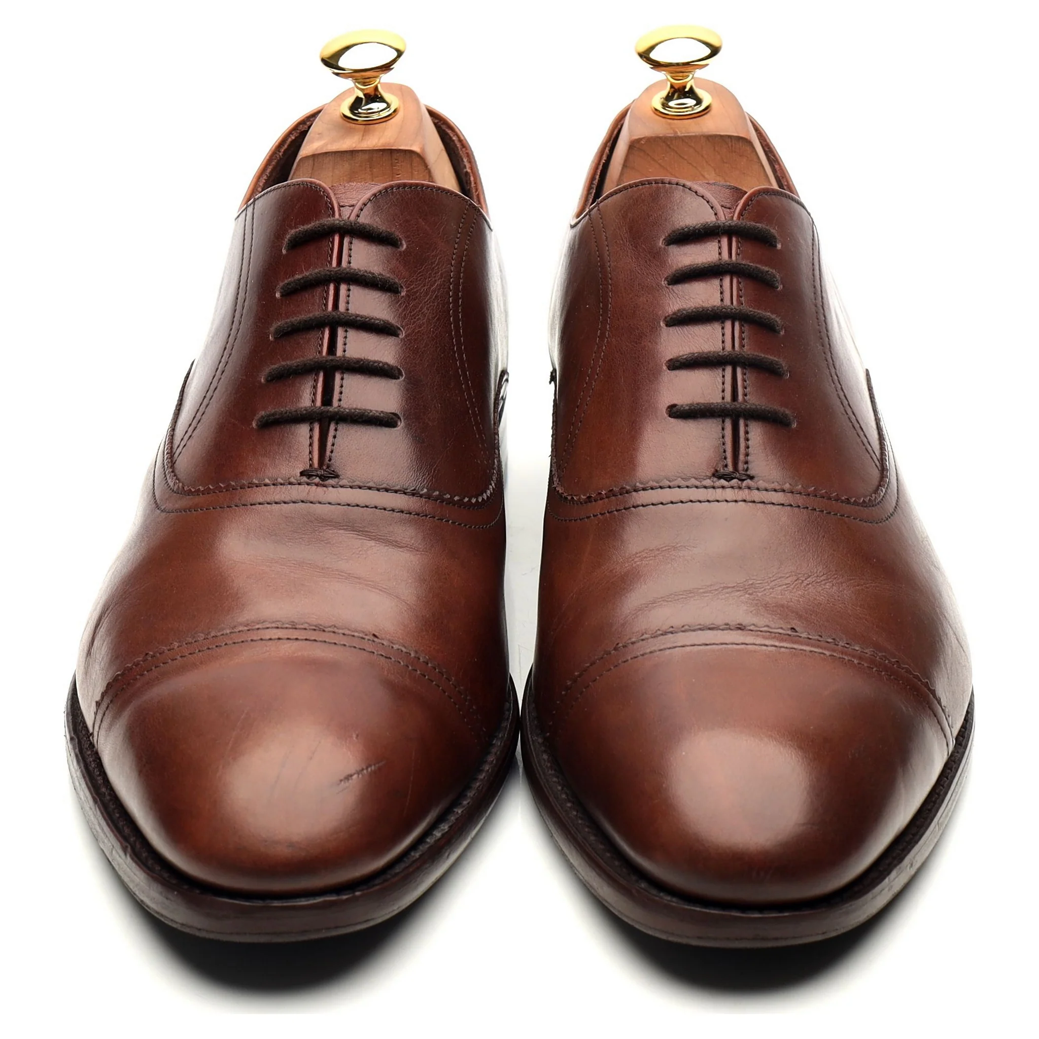 '3680MU01' Brown Leather Oxford UK 10 G - Image 9