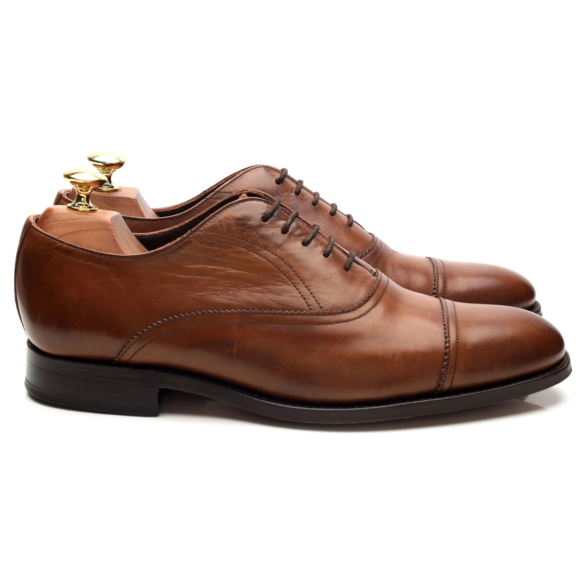 '3680MU01' Brown Leather Oxford UK 8 G