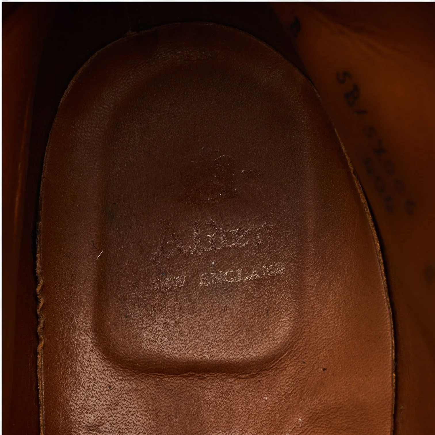 '404' Dark Brown Leather Moc Toe Boots UK 7 US 8 D - Image 6