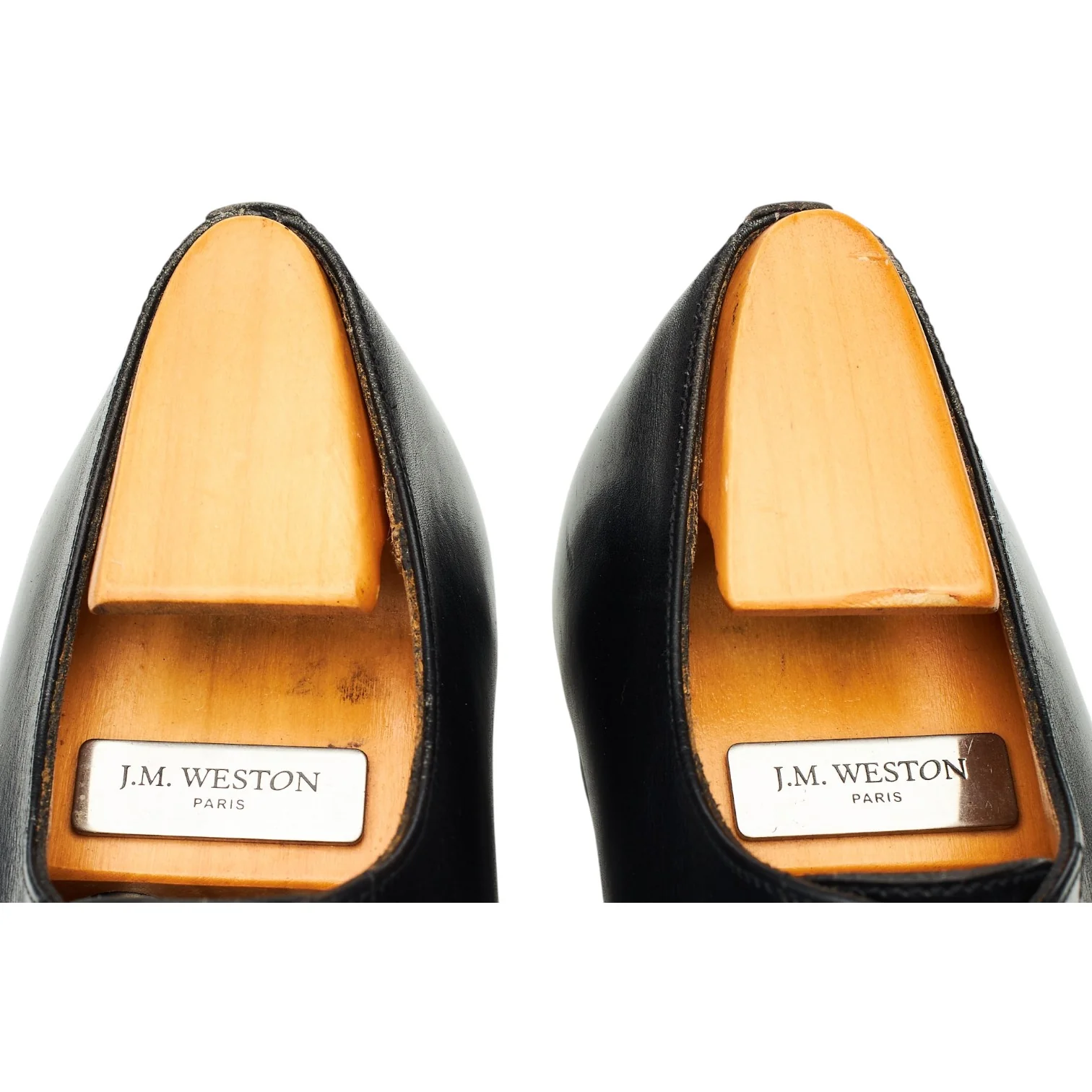 '415' Black Leather Oxford 6 D UK 6.5 - Image 7