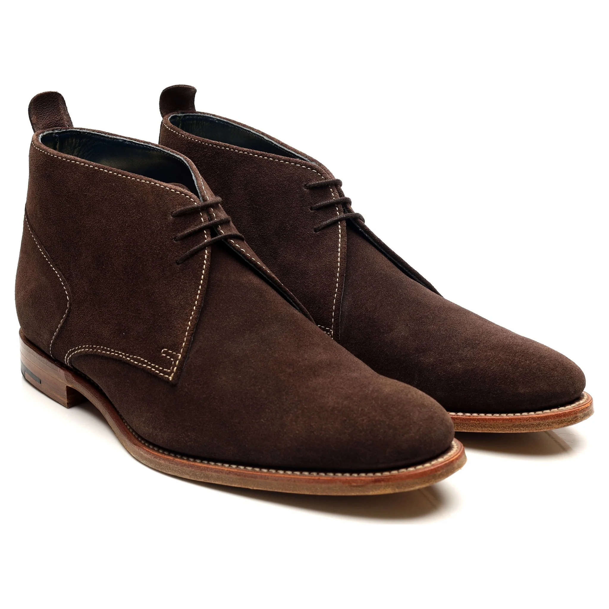 'Lucius' Dark Brown Suede Boots UK 8.5 F - Image 7