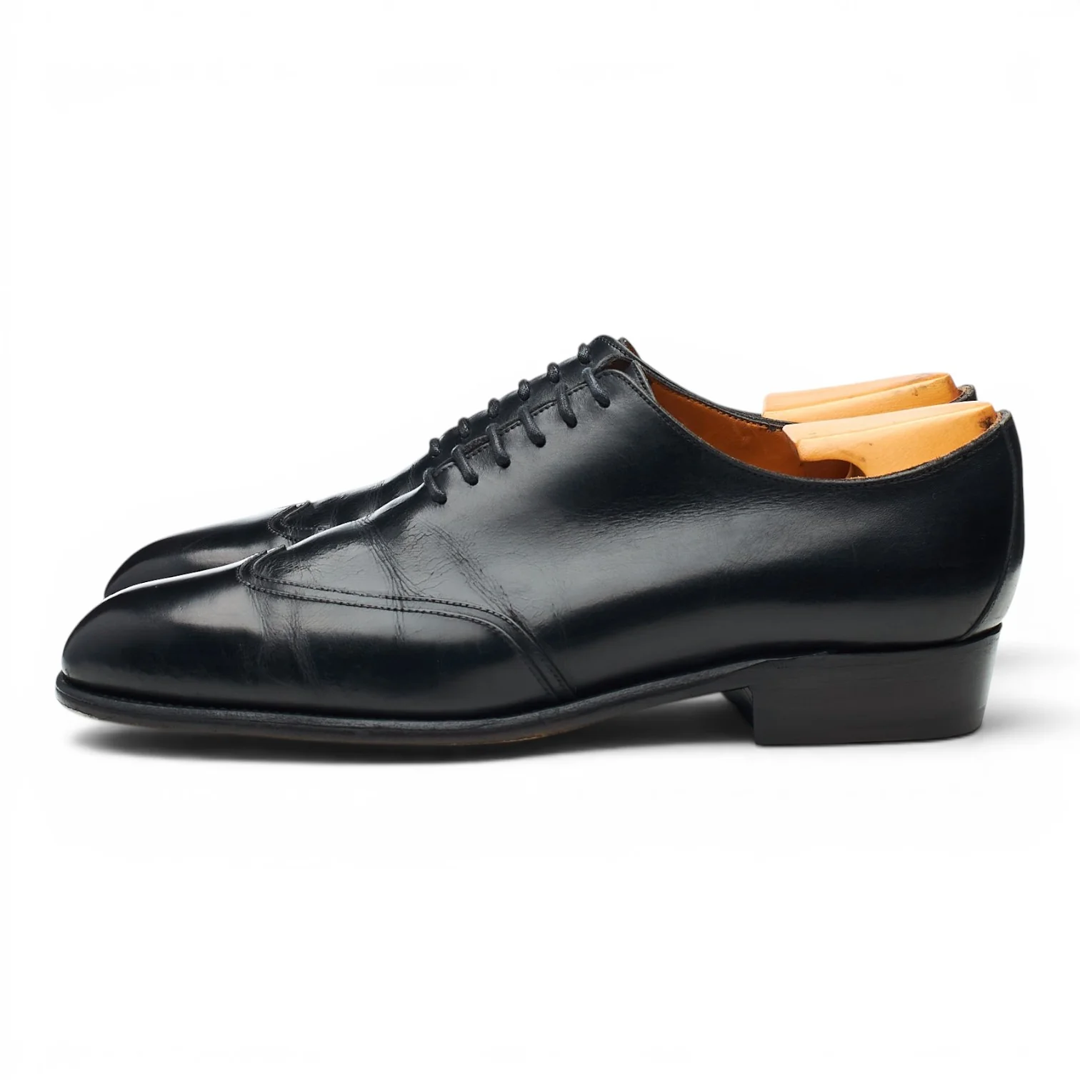 '423' Black Leather Oxford 6 D UK 6.5 - Image 3
