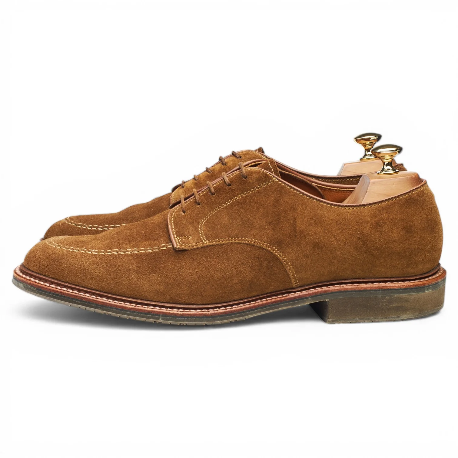 '702' Snuff Brown Suede Derby UK 10 US 11 E - Image 3