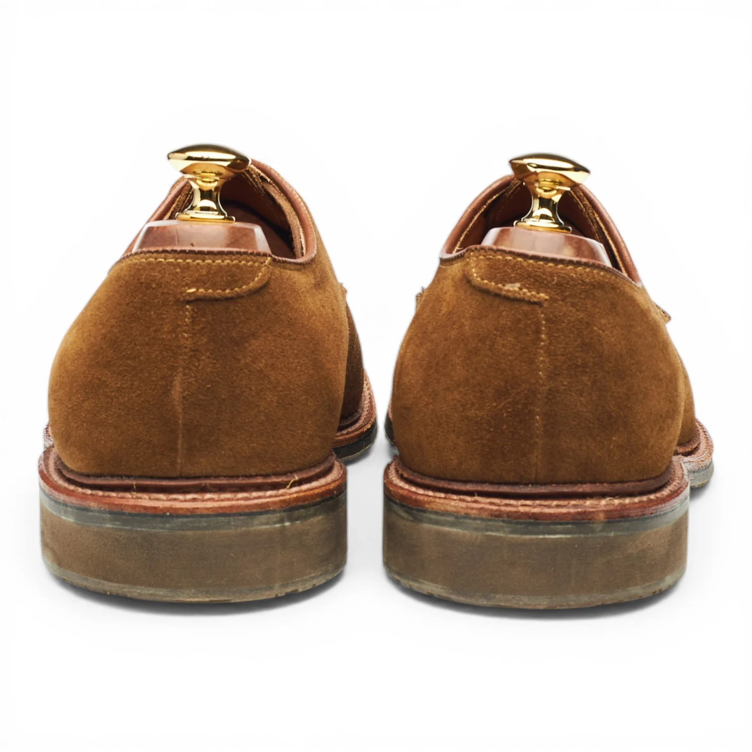 '702' Snuff Brown Suede Derby UK 10 US 11 E - Image 4