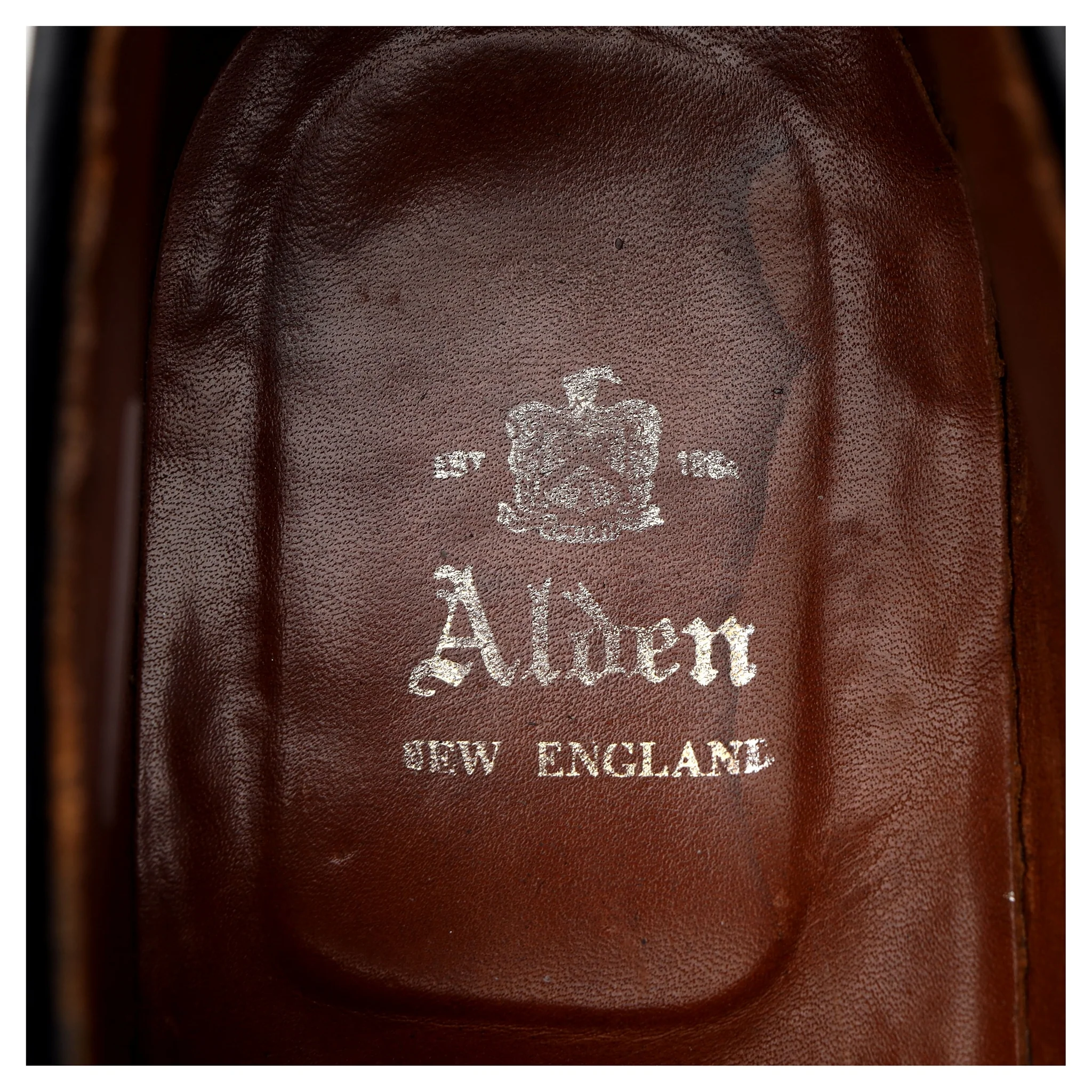 '9741' Black Cordovan Leather Oxford Brogues UK 7 US 8 D - Image 6
