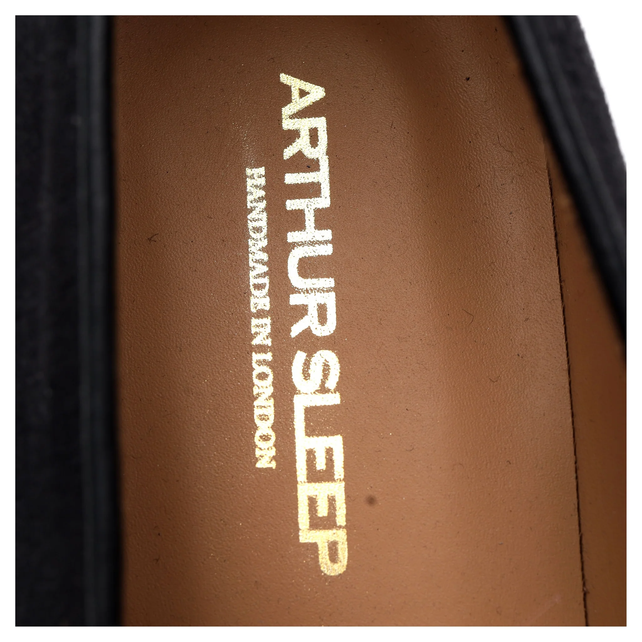 'Albert' Black Canvas Slippers UK 11 - Image 6
