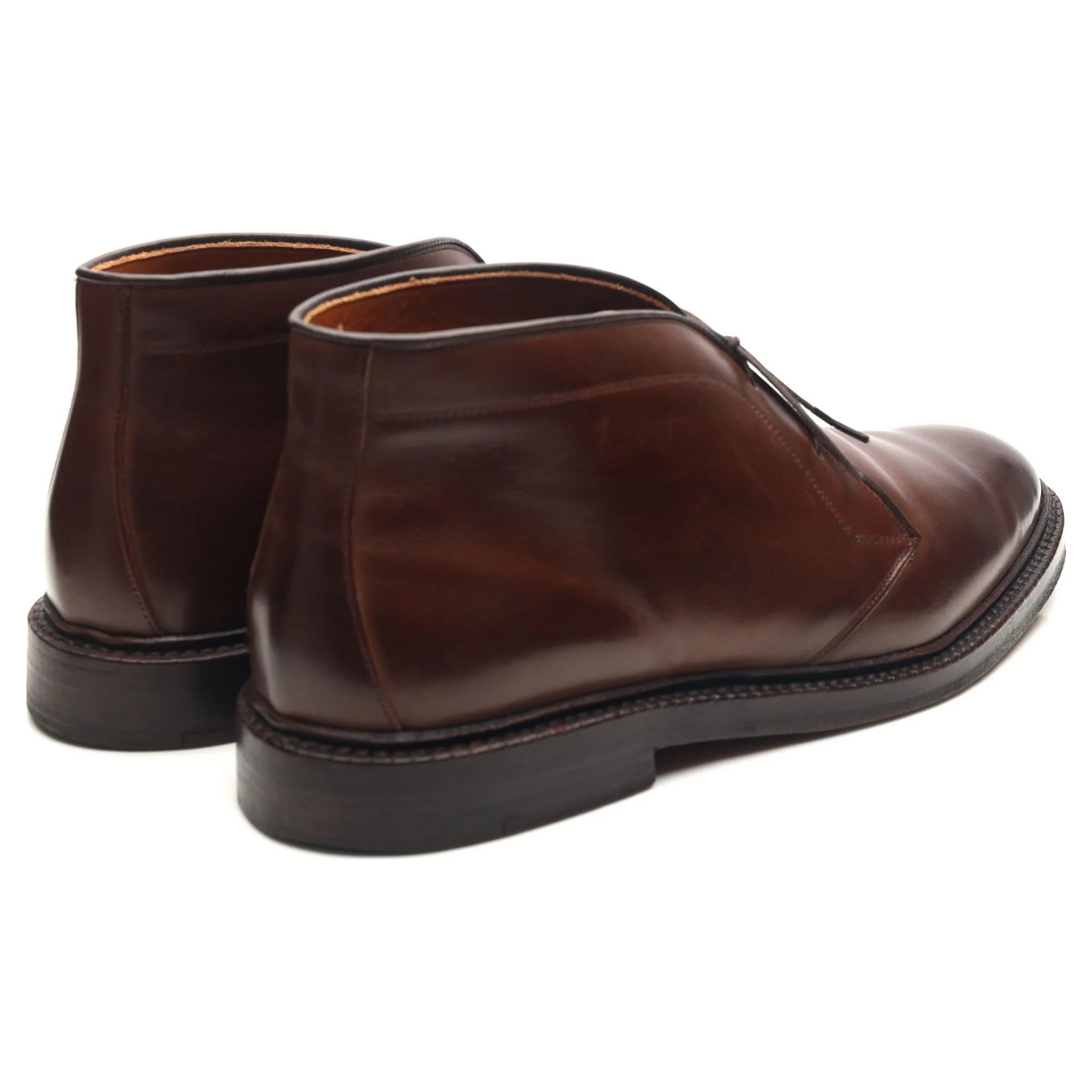 Ralph Lauren Dark Brown Leather Chukka Boots UK 8 US 8.5 D - Image 5
