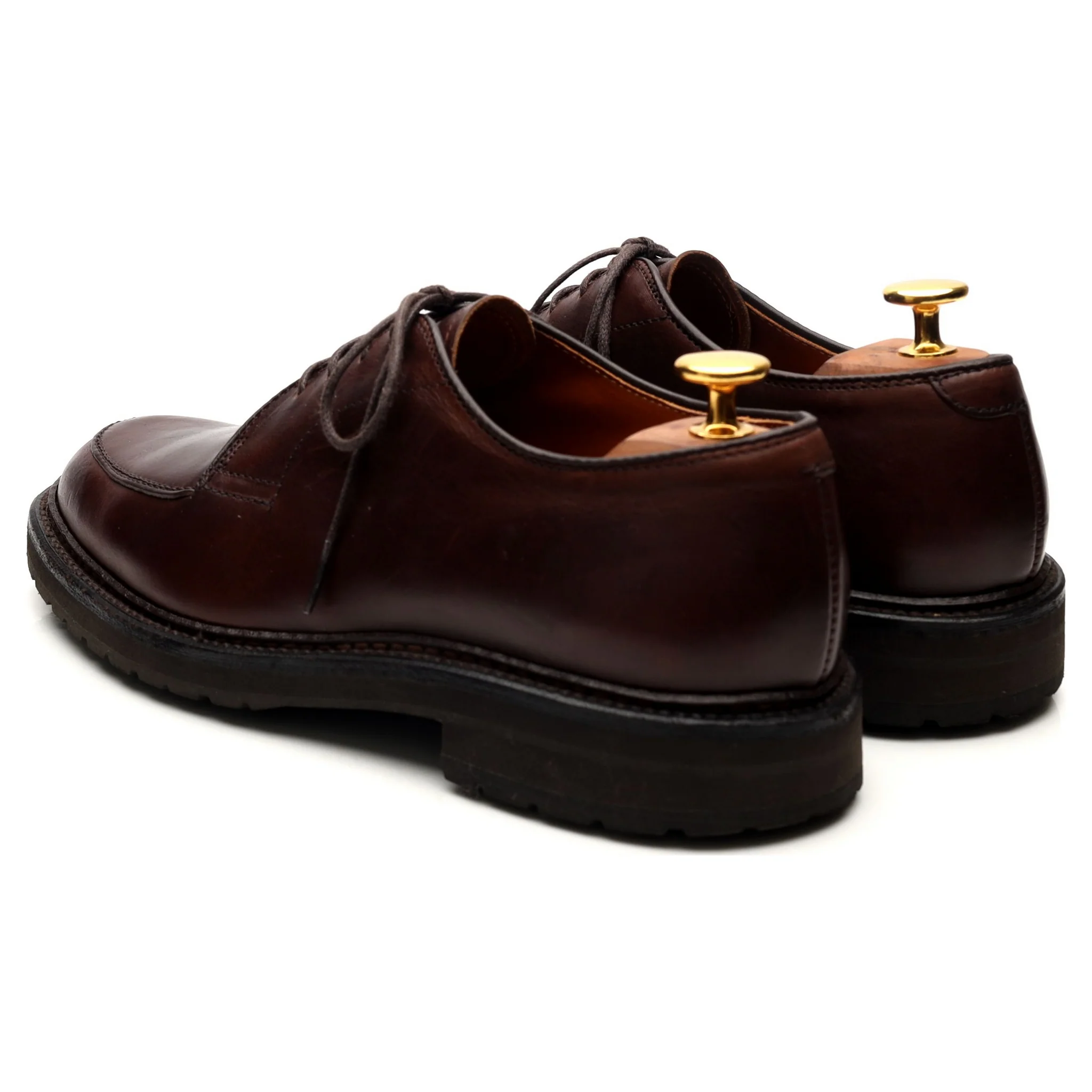 '7118S' Brown Leather Split Toe Derby UK 5.5 US 6 - Image 3
