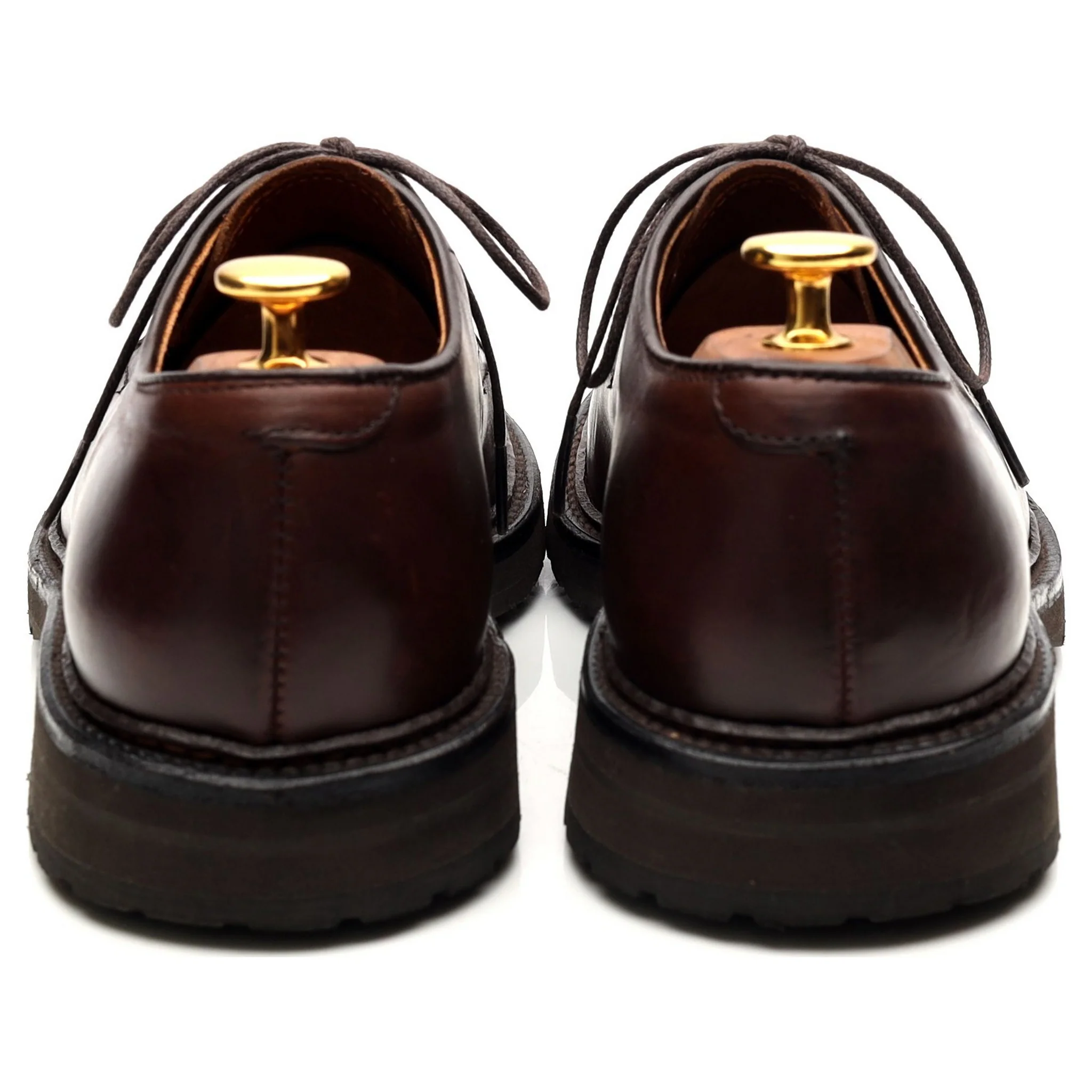 '7118S' Brown Leather Split Toe Derby UK 5.5 US 6 - Image 4