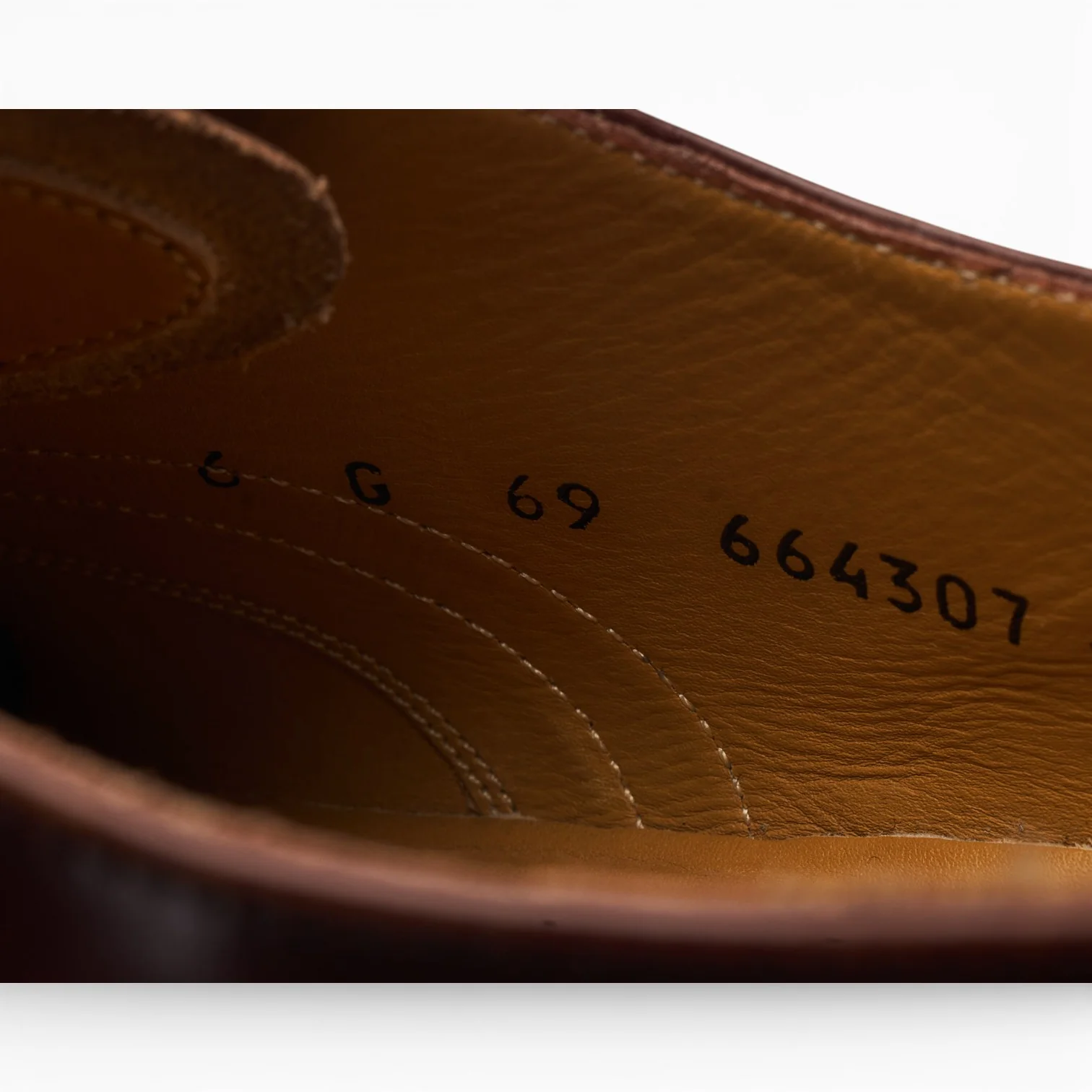 'Alfred' Brown Leather Oxford Brogues UK 6 G - Image 7