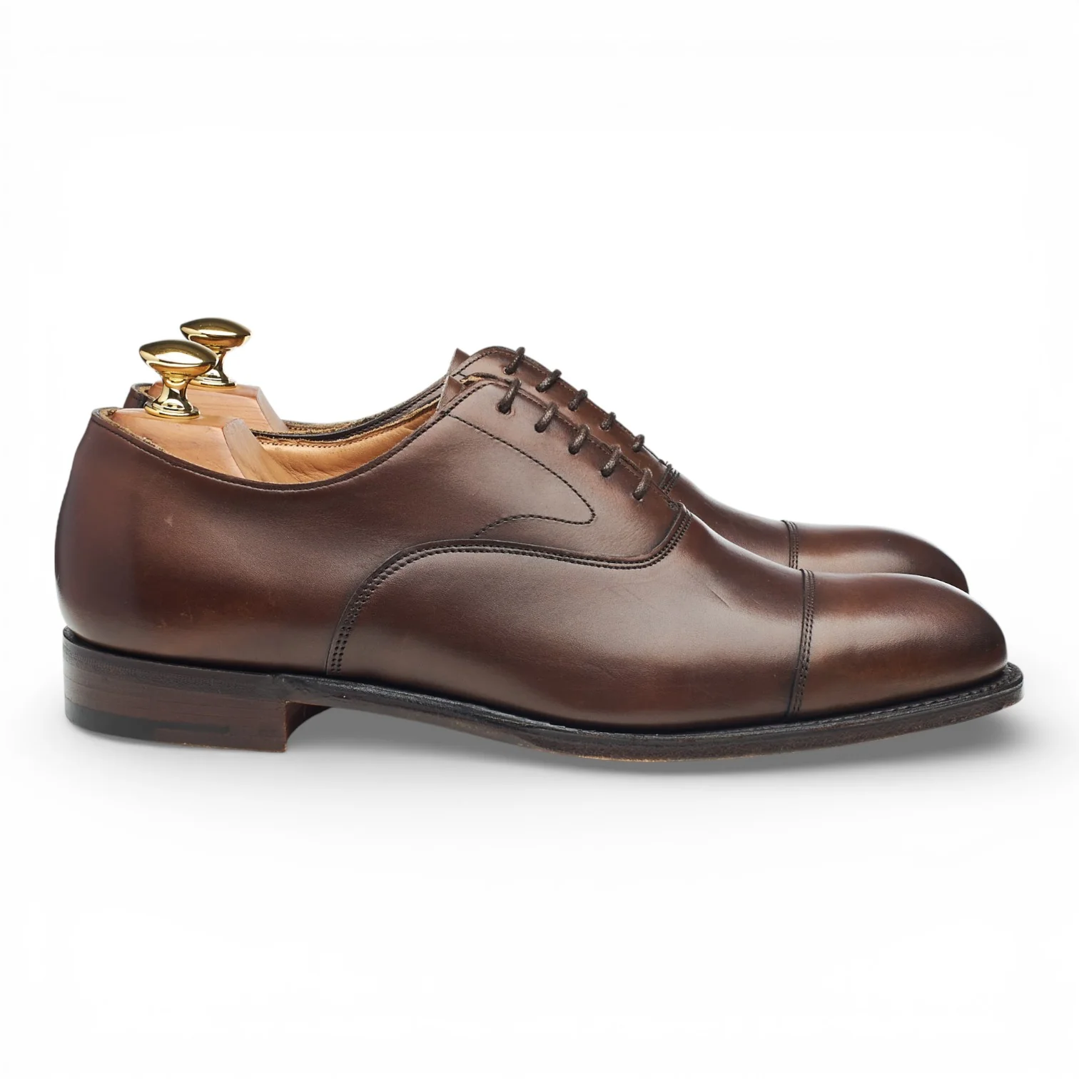 'Alfred' Dark Brown Leather Oxford UK 6.5 F